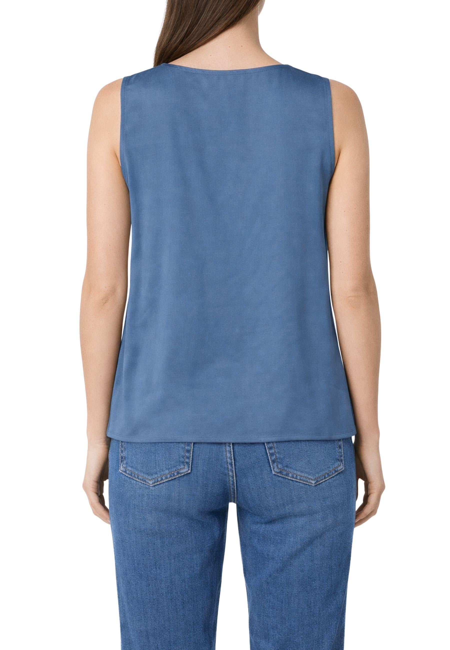 iBlues - Top in Raso Leggero con Scollo a V 
