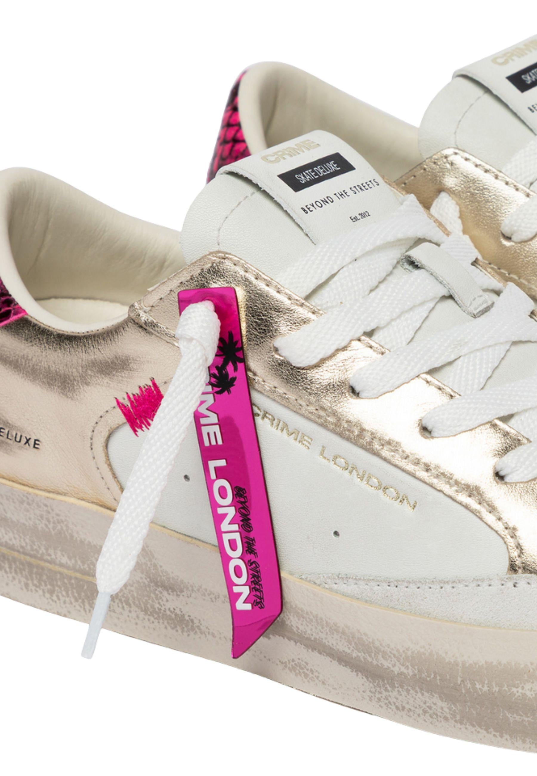 SK8 Deluxe Pink Venom - Sneakers Donna Made in Italy 