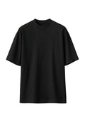 Paolo Pecora - T-shirt oversize nera in cotone