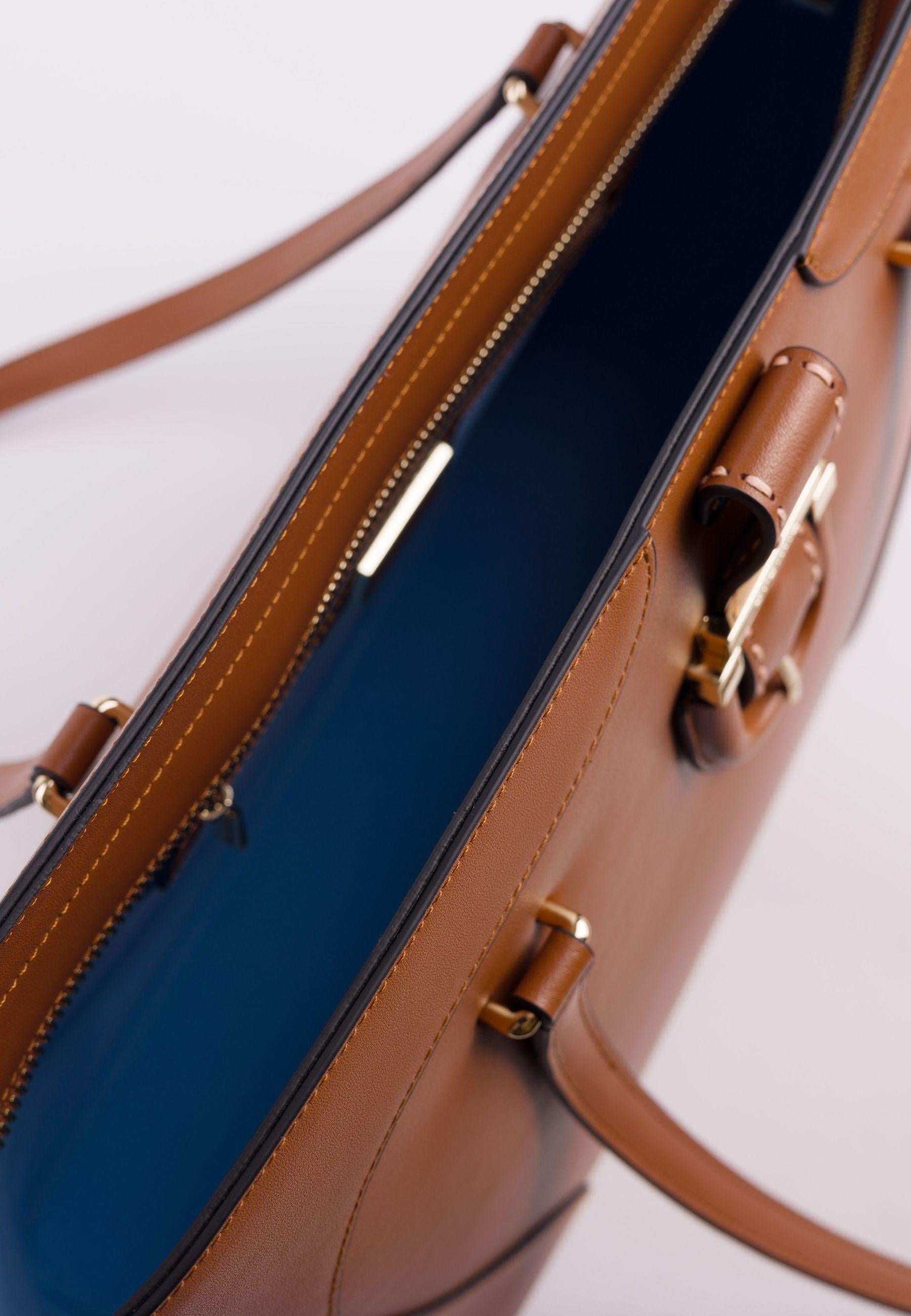 Borsa shopper MALIBU in vitello color nocciola 