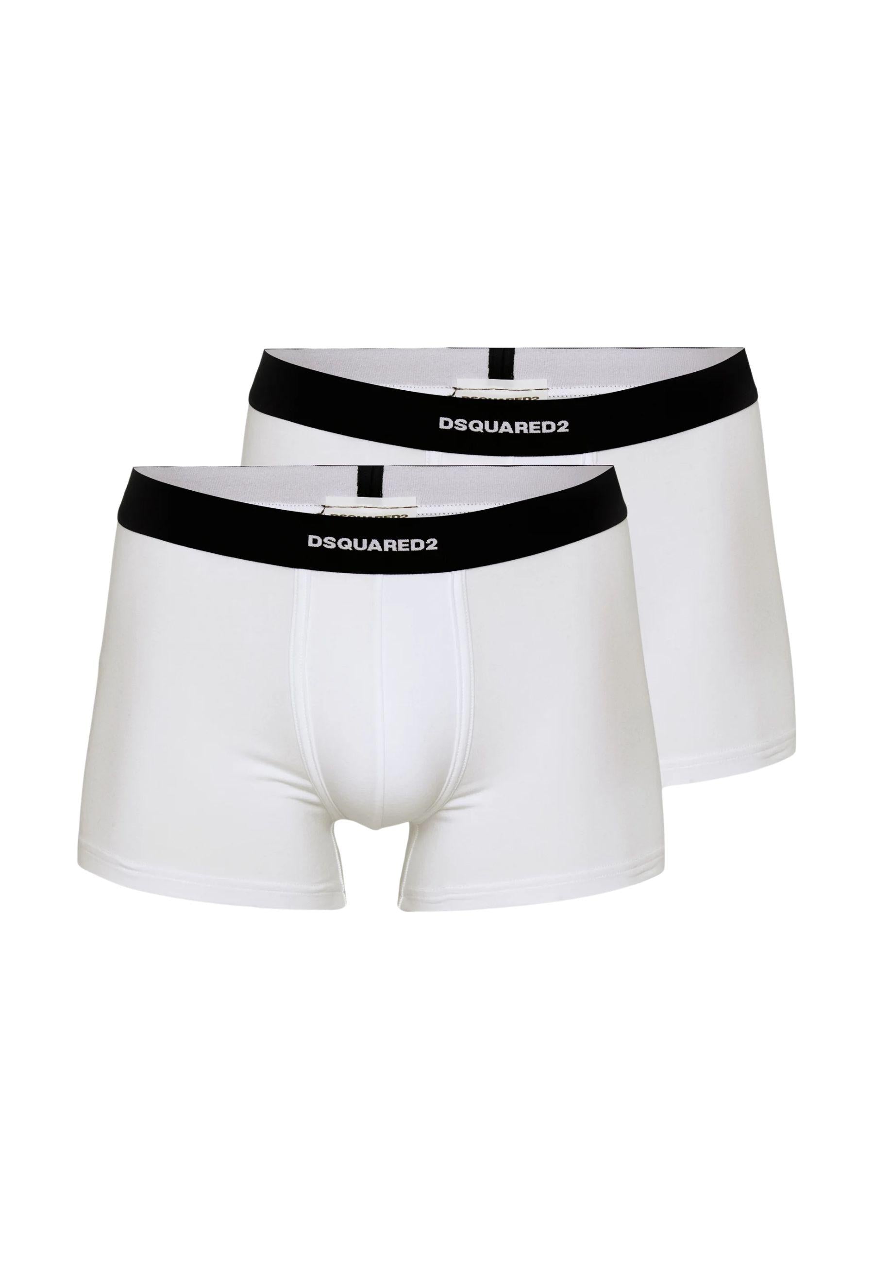 Confezione da 2 boxer di colore bianco 