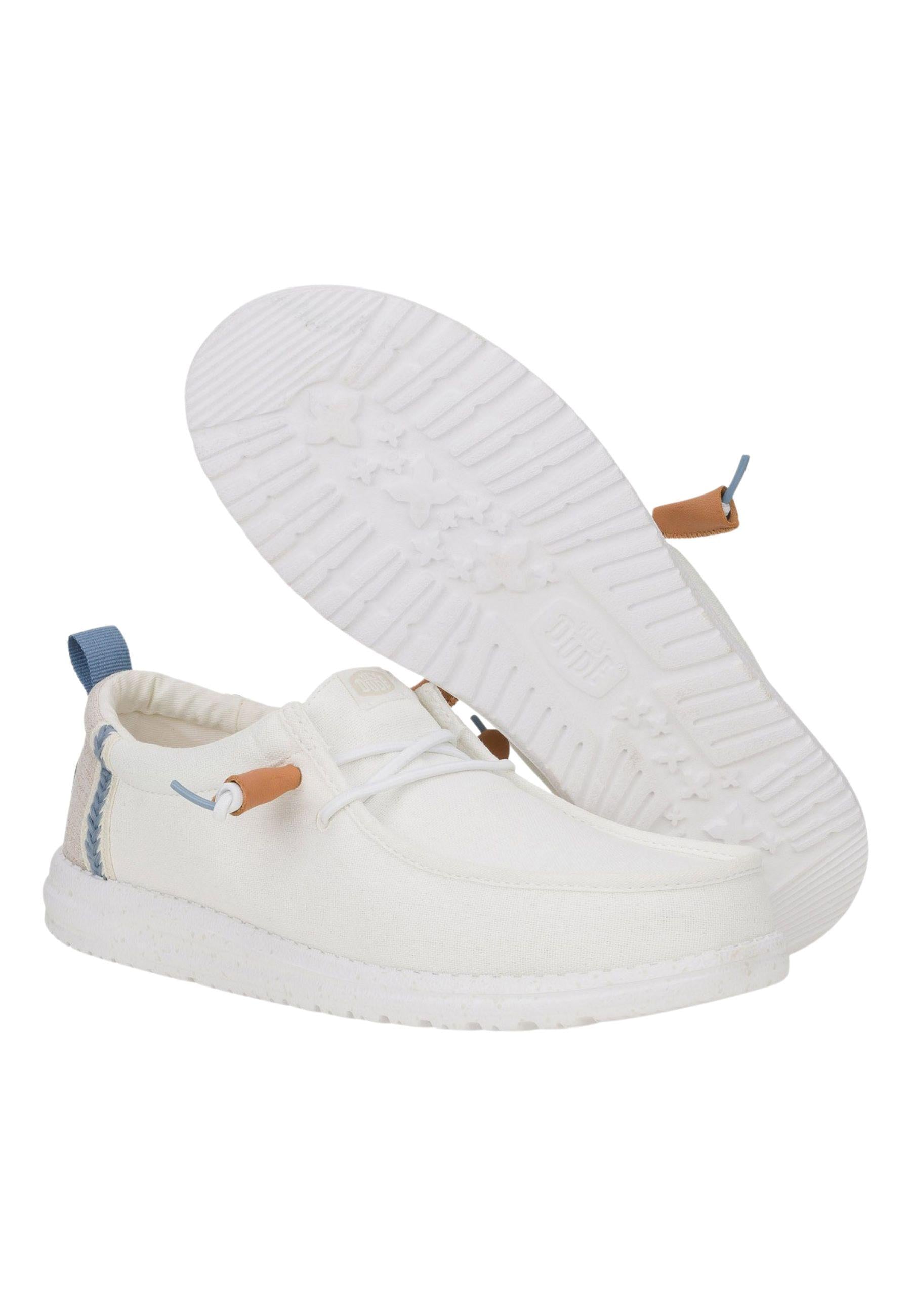 Wally Summer Linen da uomo - mocassino in tessuto effetto lino ultraleggero 