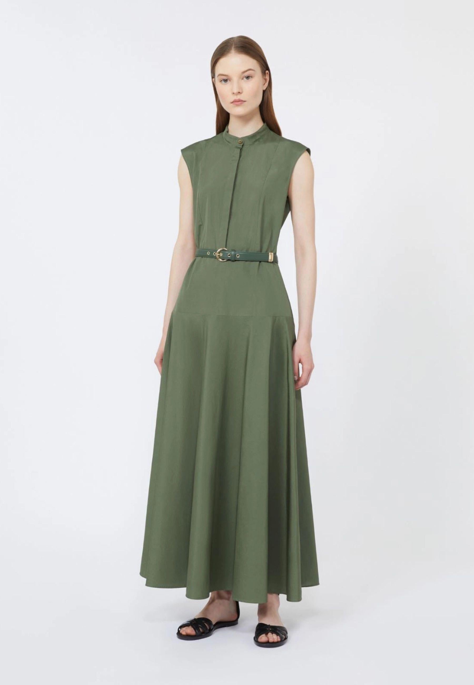 Max Mara Studio - Abito a ruota in popeline di cotone 