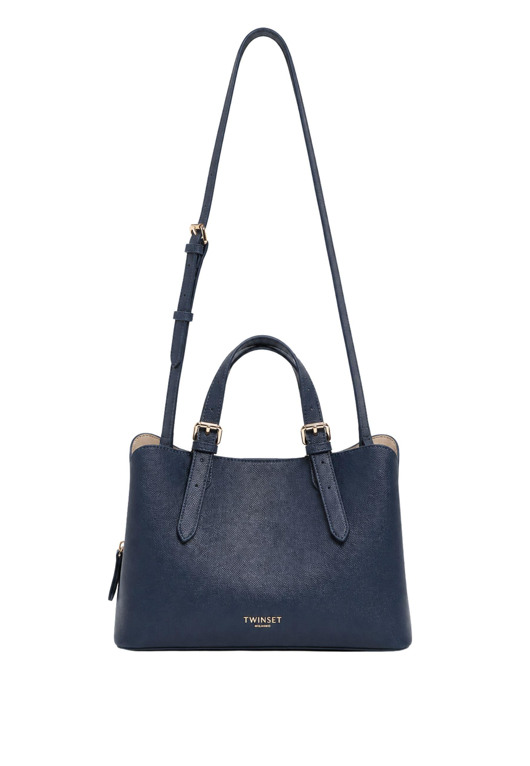 Borsa piccola Tote Effetto Pelle Martellata 