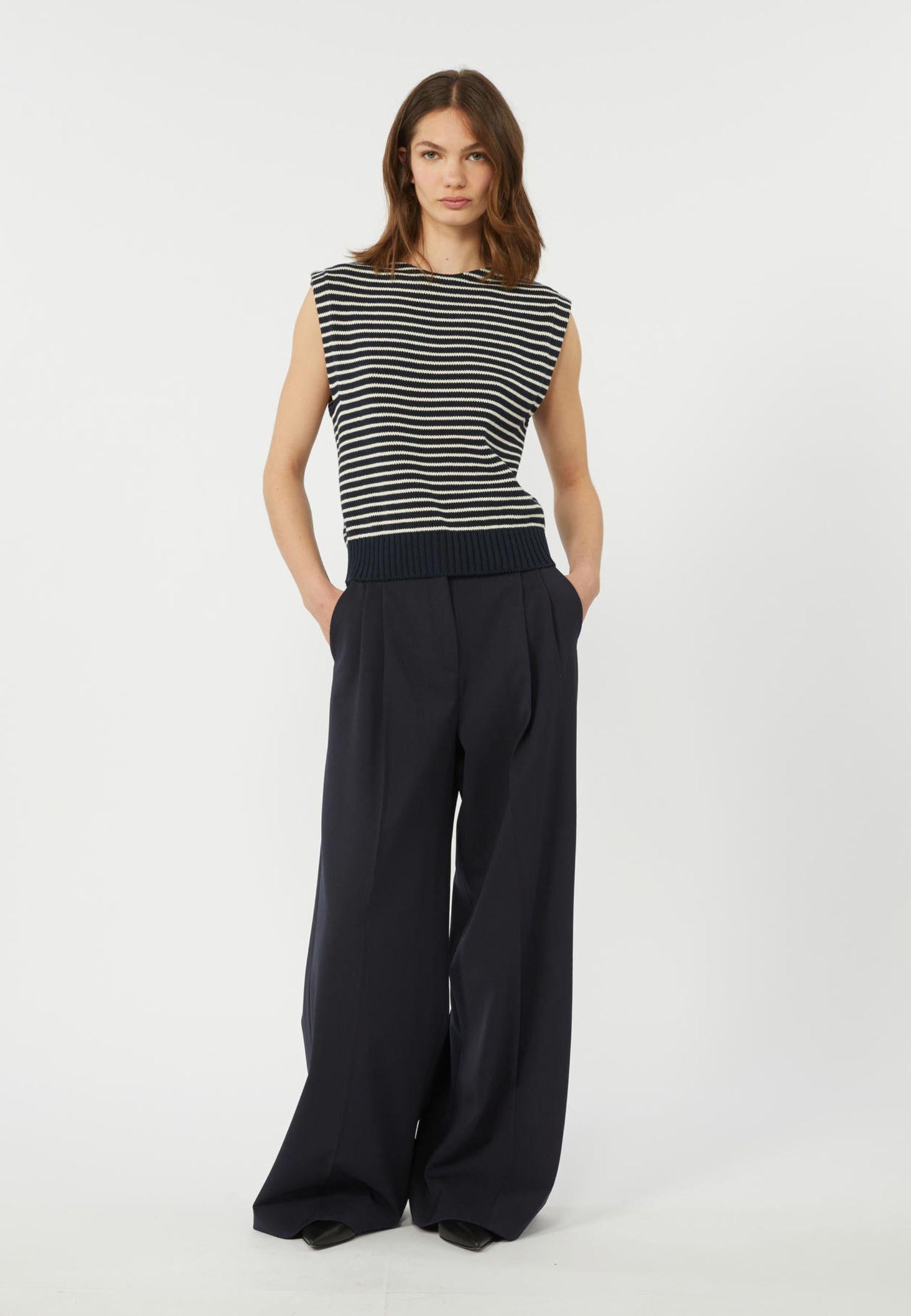 Weekend Max Mara - Gilet in filato cordonetto di cotone 