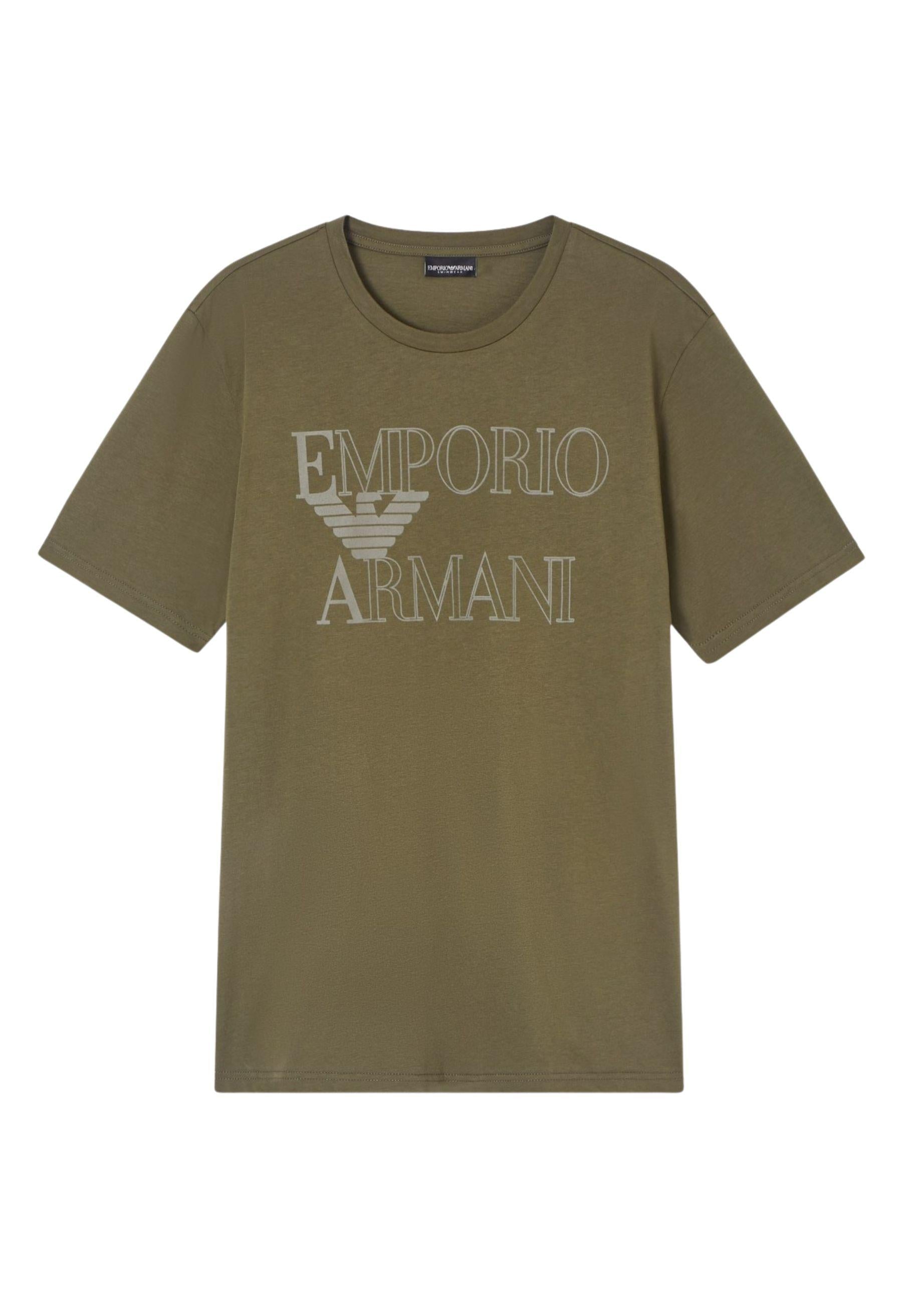 EMPORIO ARMANI - T-Shirt Beachwear Bold Logo 
