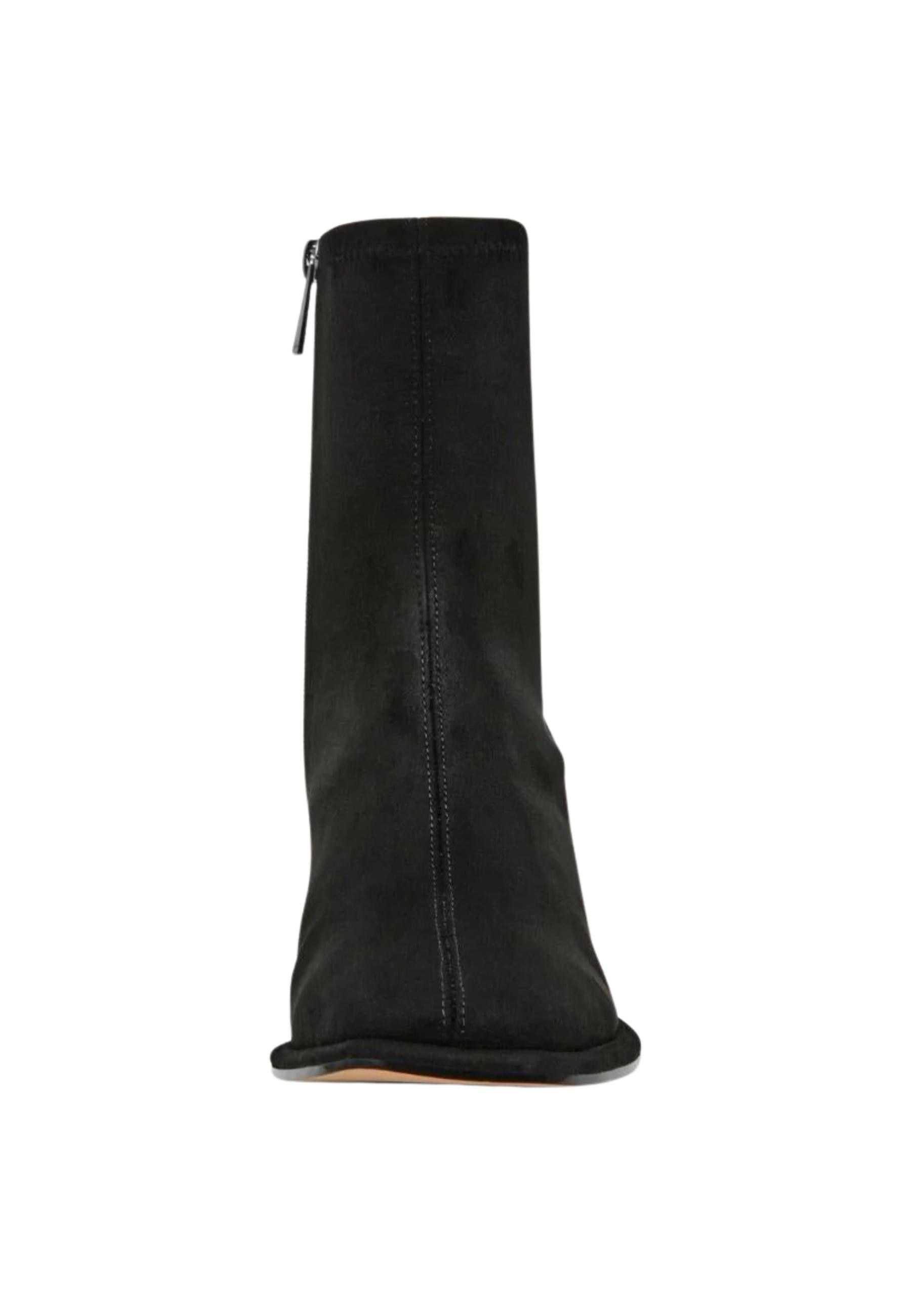 Steve Madden Nextstep - Tronchetto Nero in Microsuede 