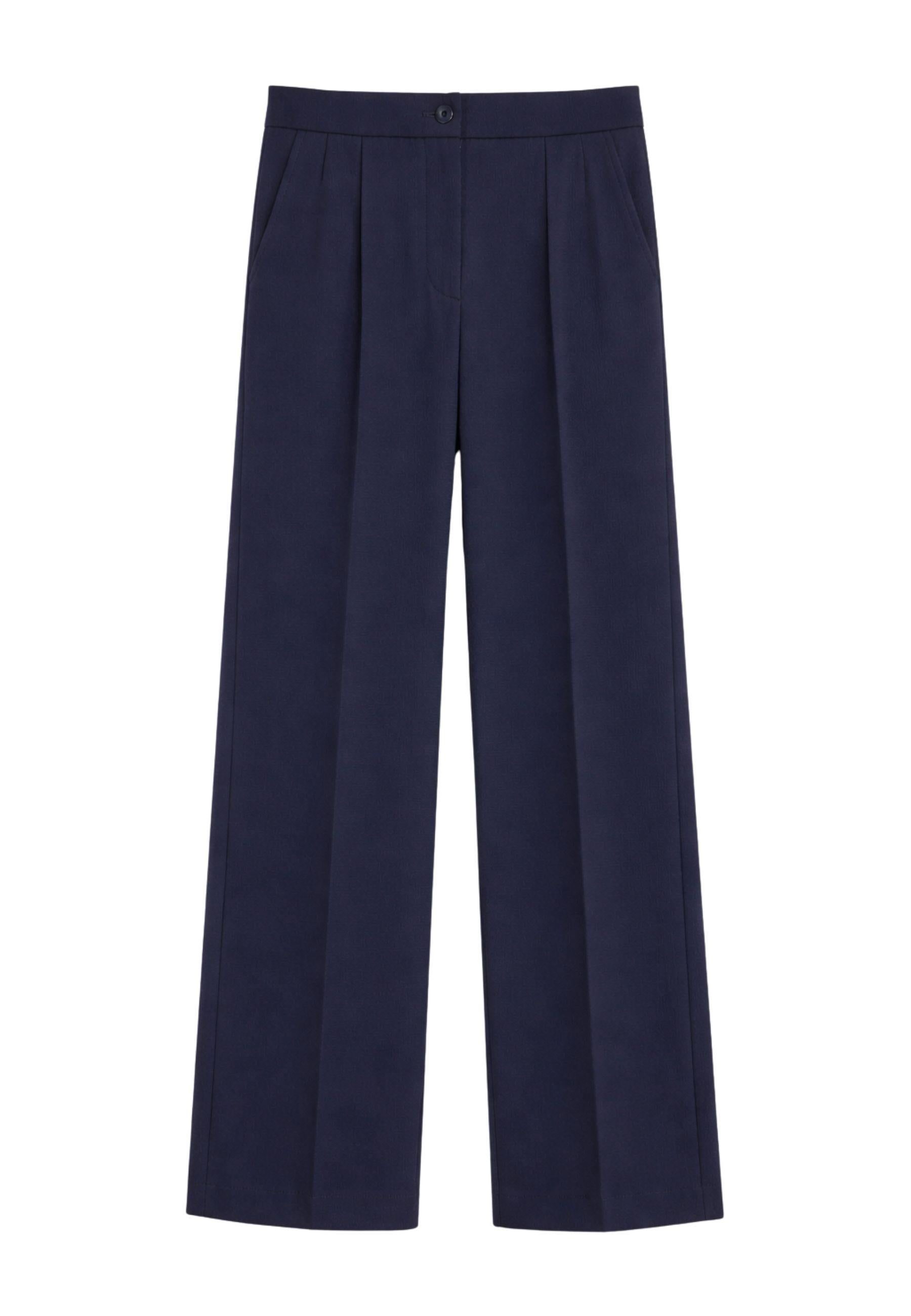 Pantaloni ampi in misto viscosa - iBlues 