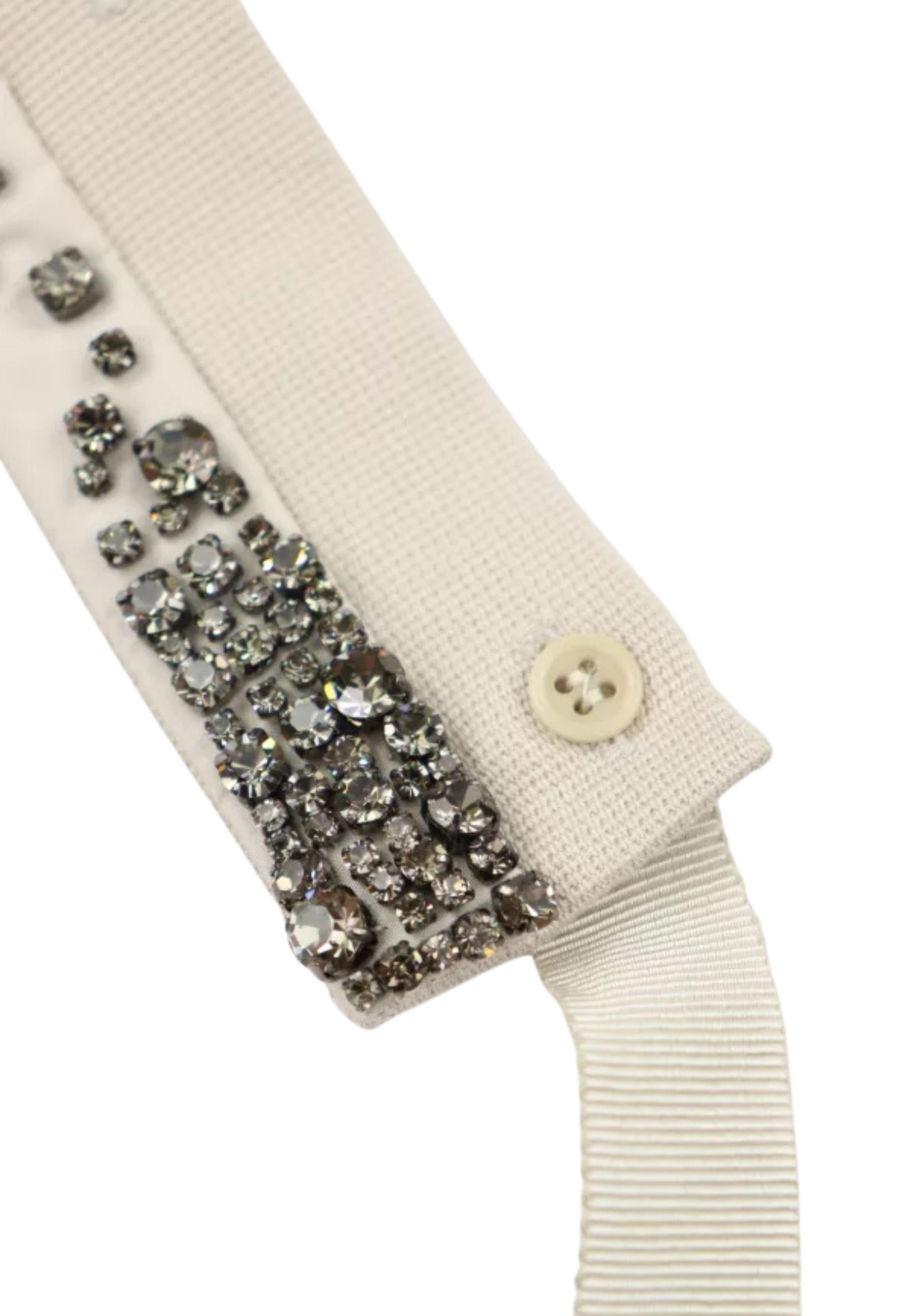 Max Mara Colletto PALMI in lana con strass 
