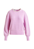 Essentiel Antwerp - Maglione rosa con perle