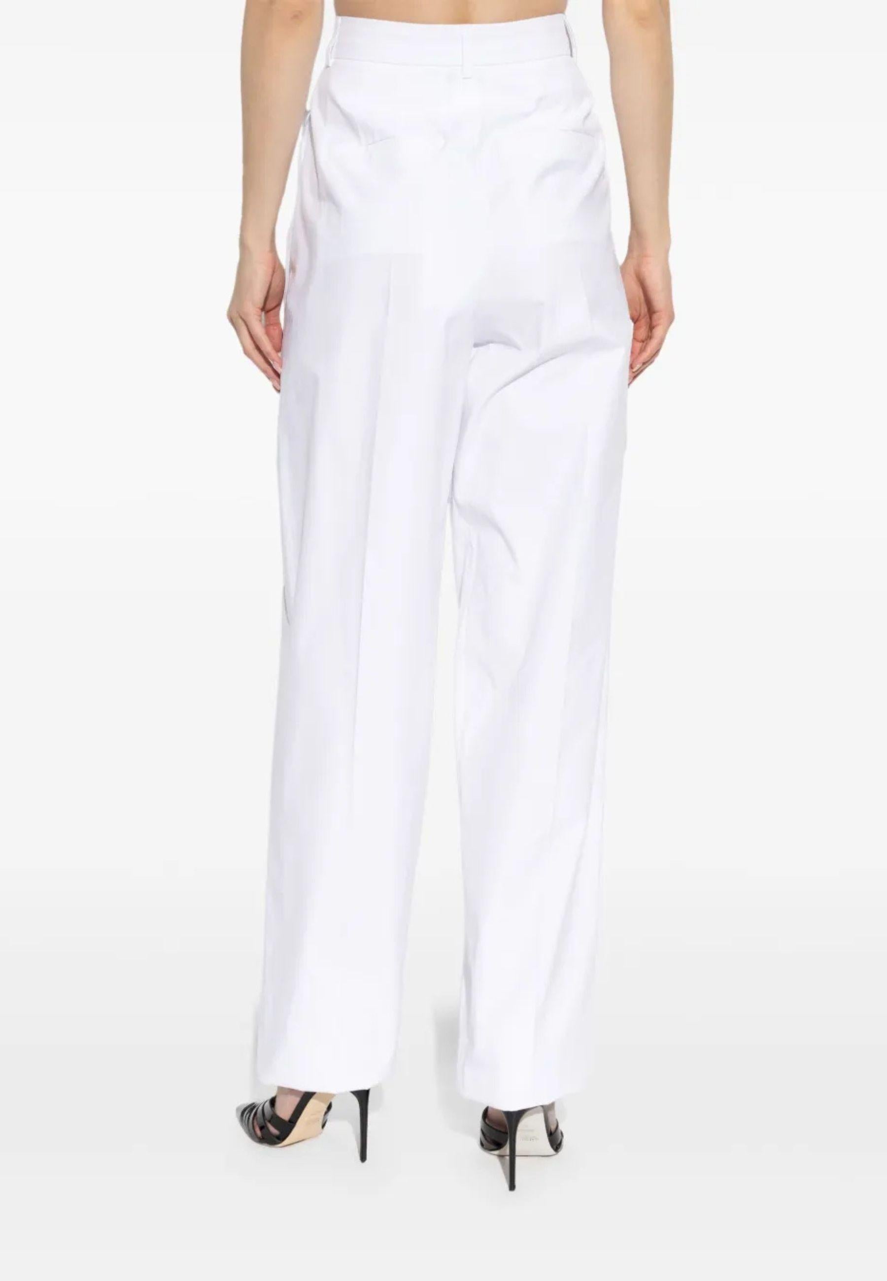 Sportmax - Pantaloni Leone in cotone 