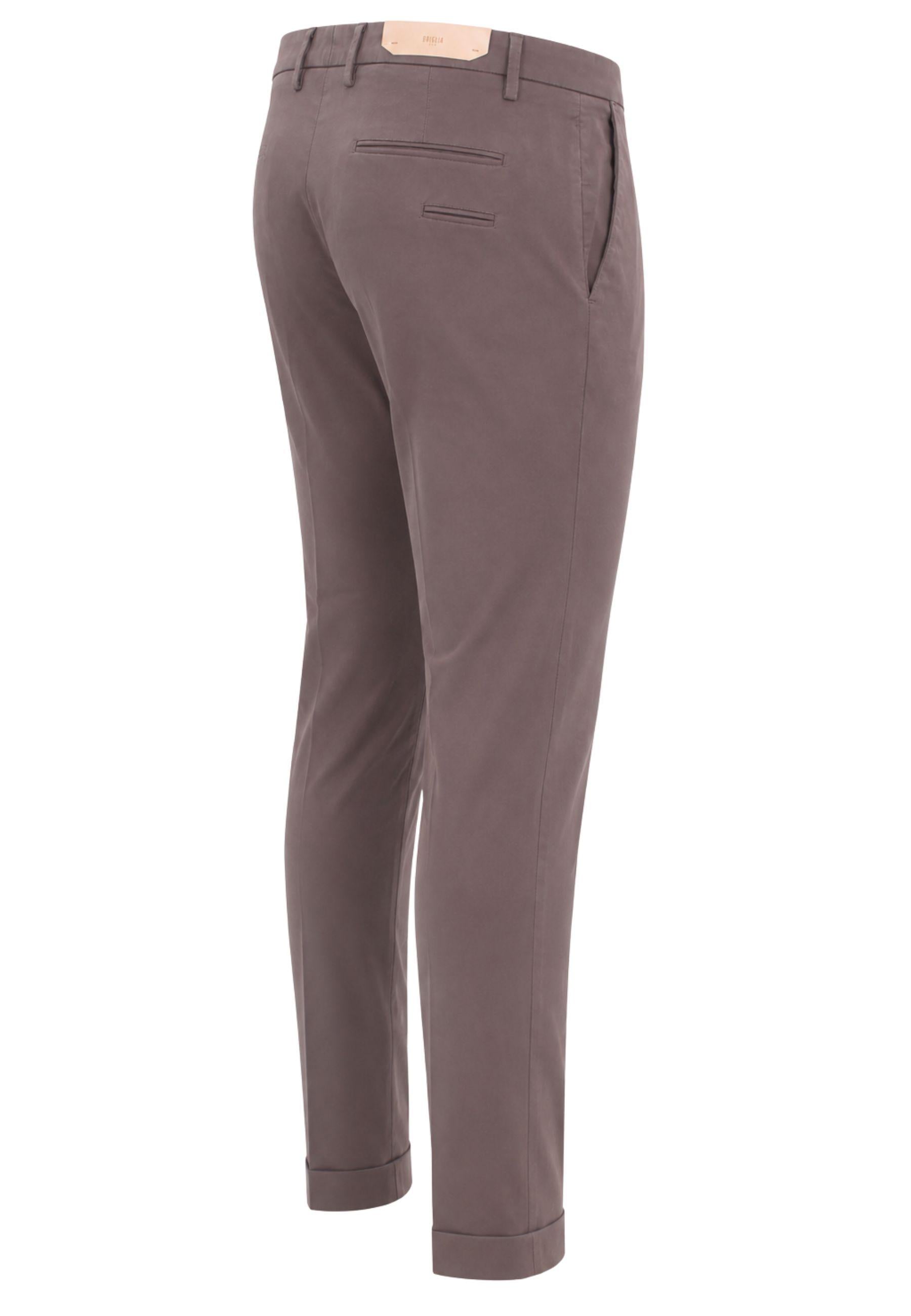 Briglia 1949 - Pantalone Tapered in Cotone Stretch 