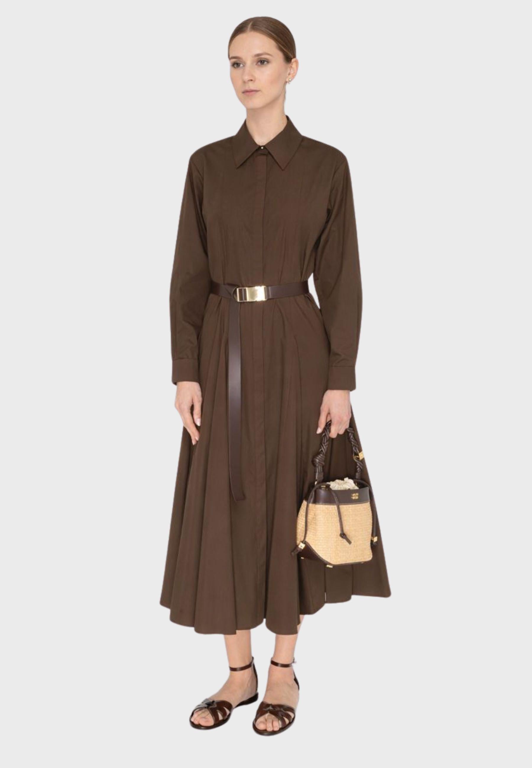 Max Mara Dancing Abito chemisier in cotone 