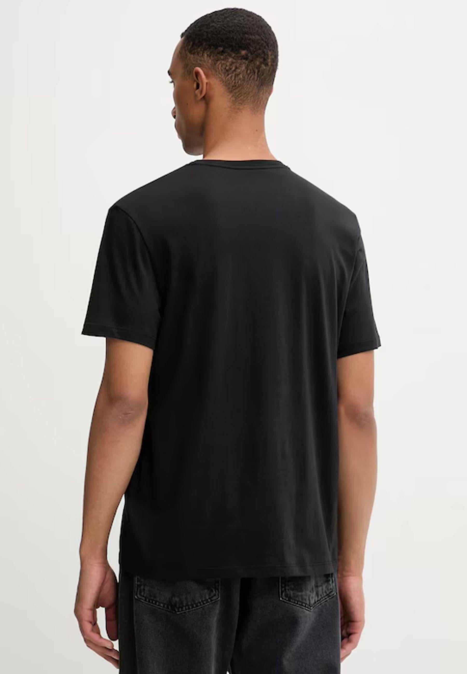 Calvin Klein - T-shirt logo in jersey di cotone 