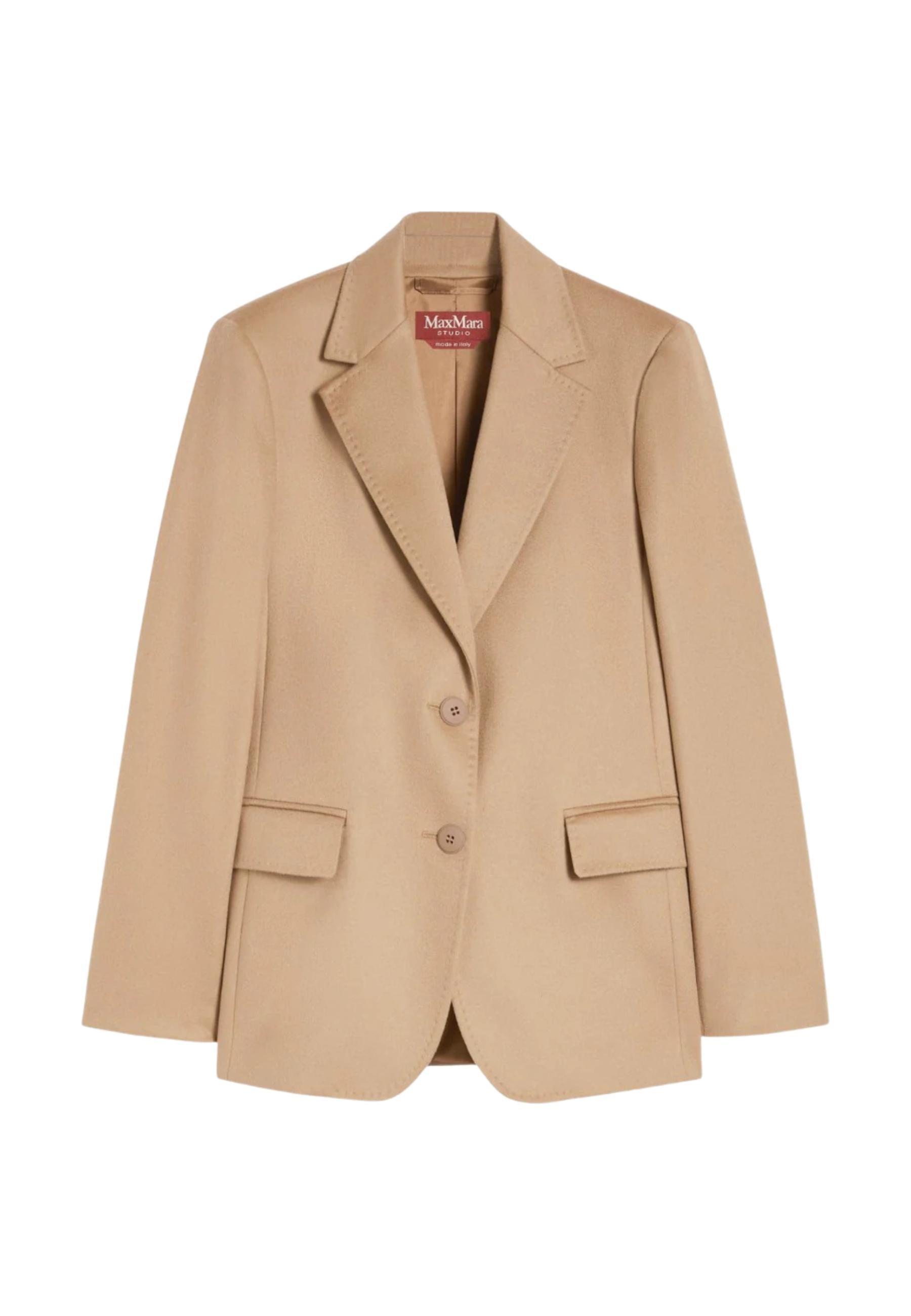 Max Mara Studio Blazer Folgore in lana vergine 