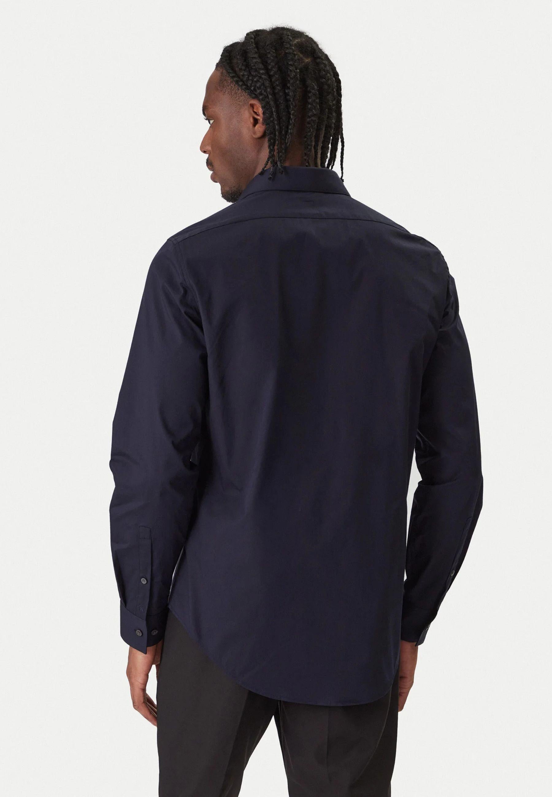 Camicia uomo Calvin Klein Essential in raffinato blu notte 