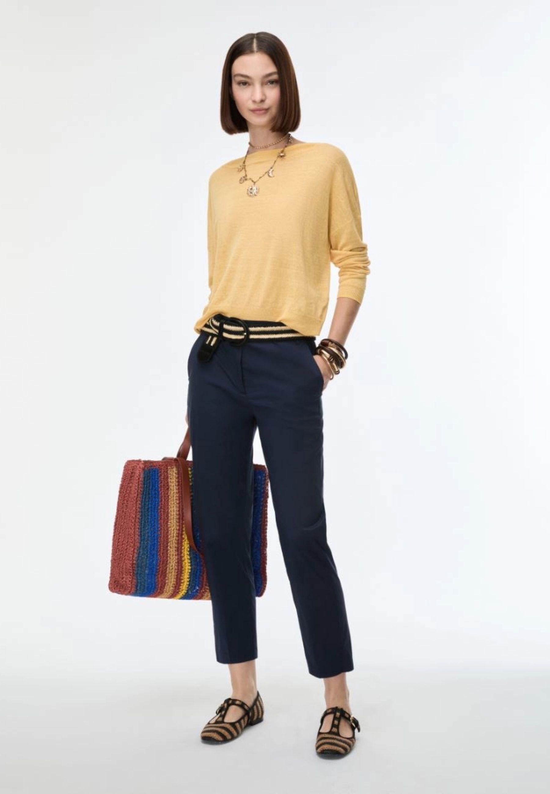iBlues - Pantaloni in Popeline Misto Cotone 