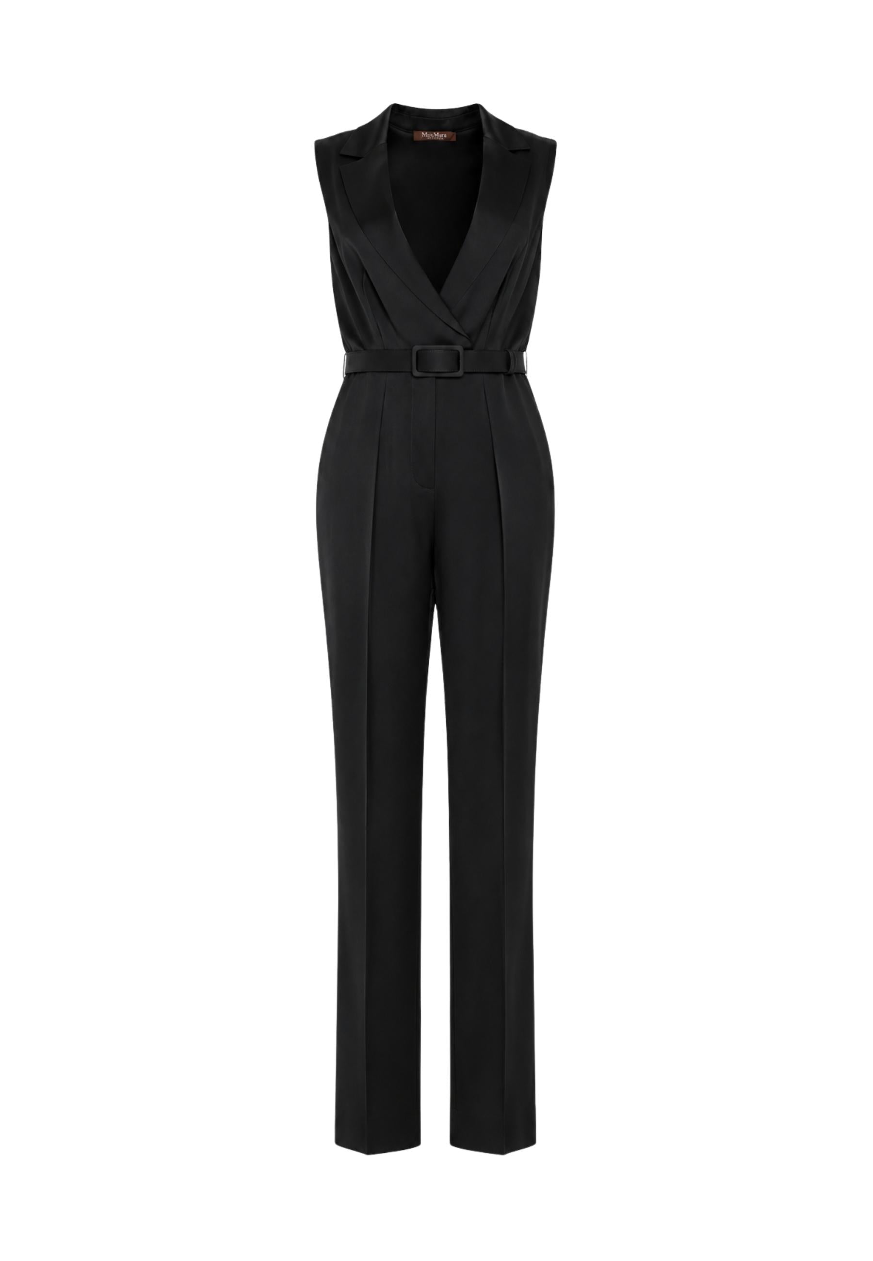 Max Mara Studio - Tuta Scrigno in raso 