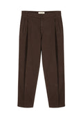 Pantalone Briglia 1949 in puro lino 100% - Marrone scuro