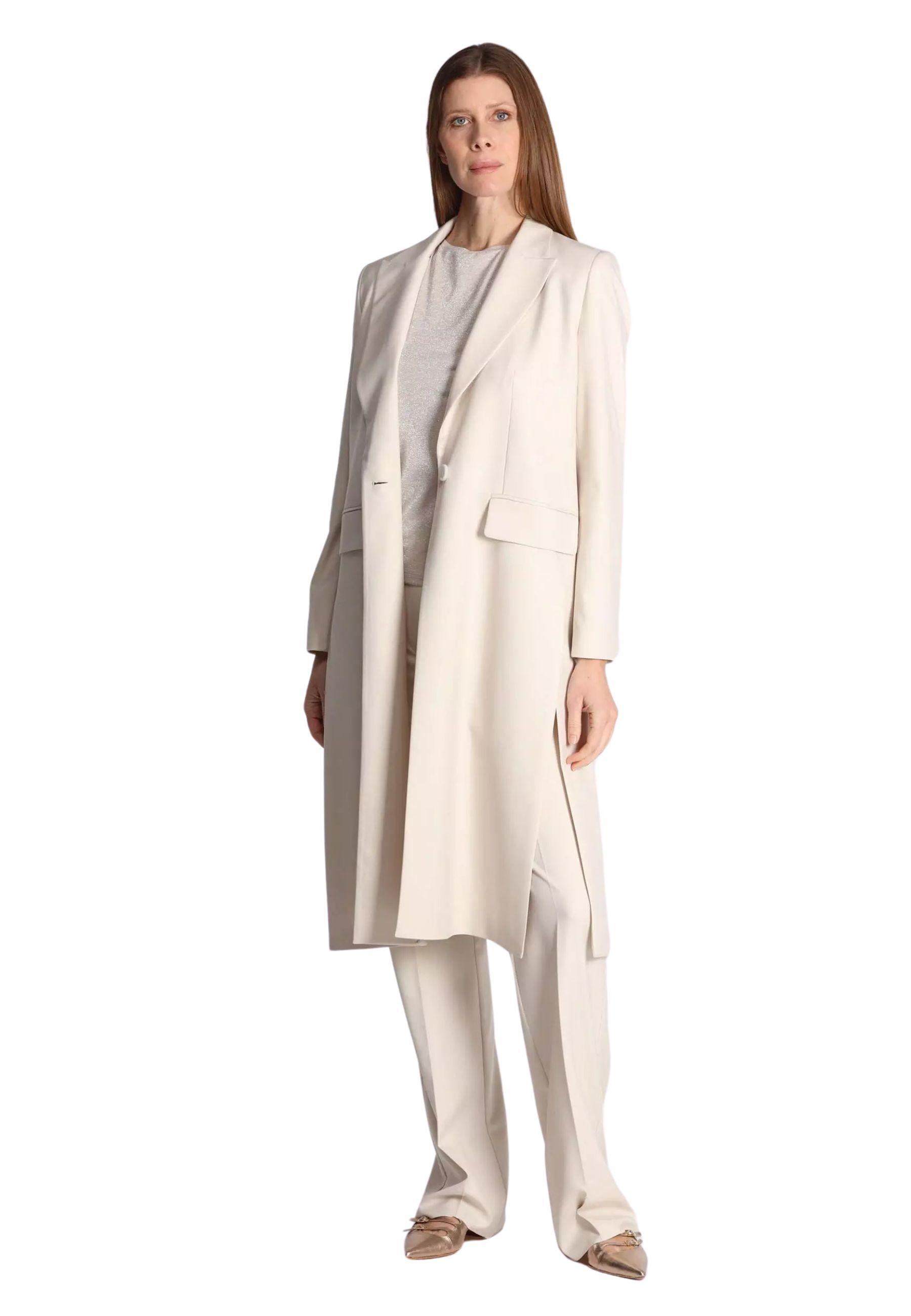 iBlues - Pantaloni Donna Color Burro in Tessuto Stretch 