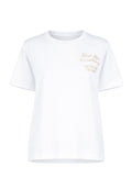 Twinset Actitude T-shirt con Stampa Lettering - Bianco