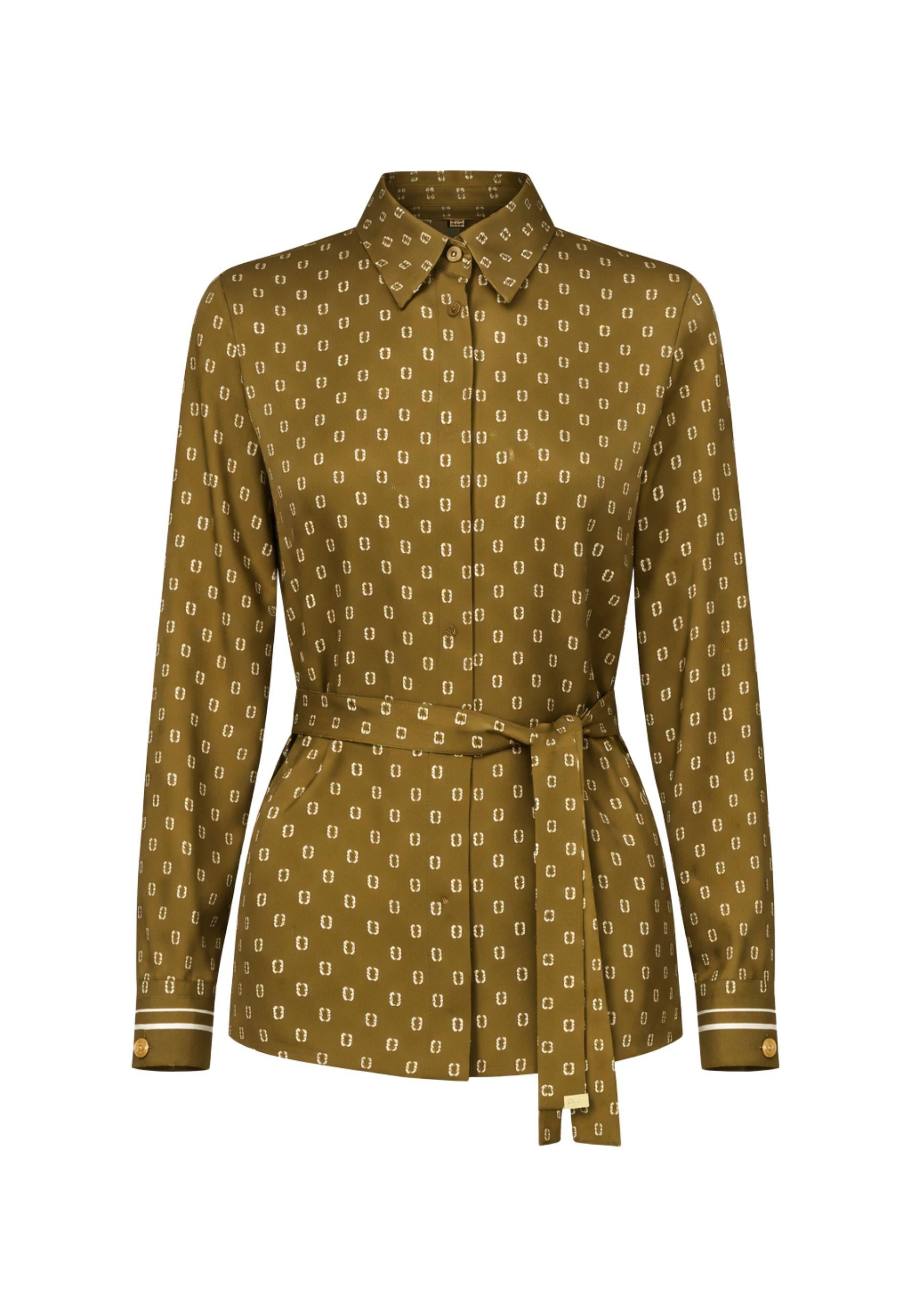 Max Mara Studio - Camicia in seta con stampa foulard 