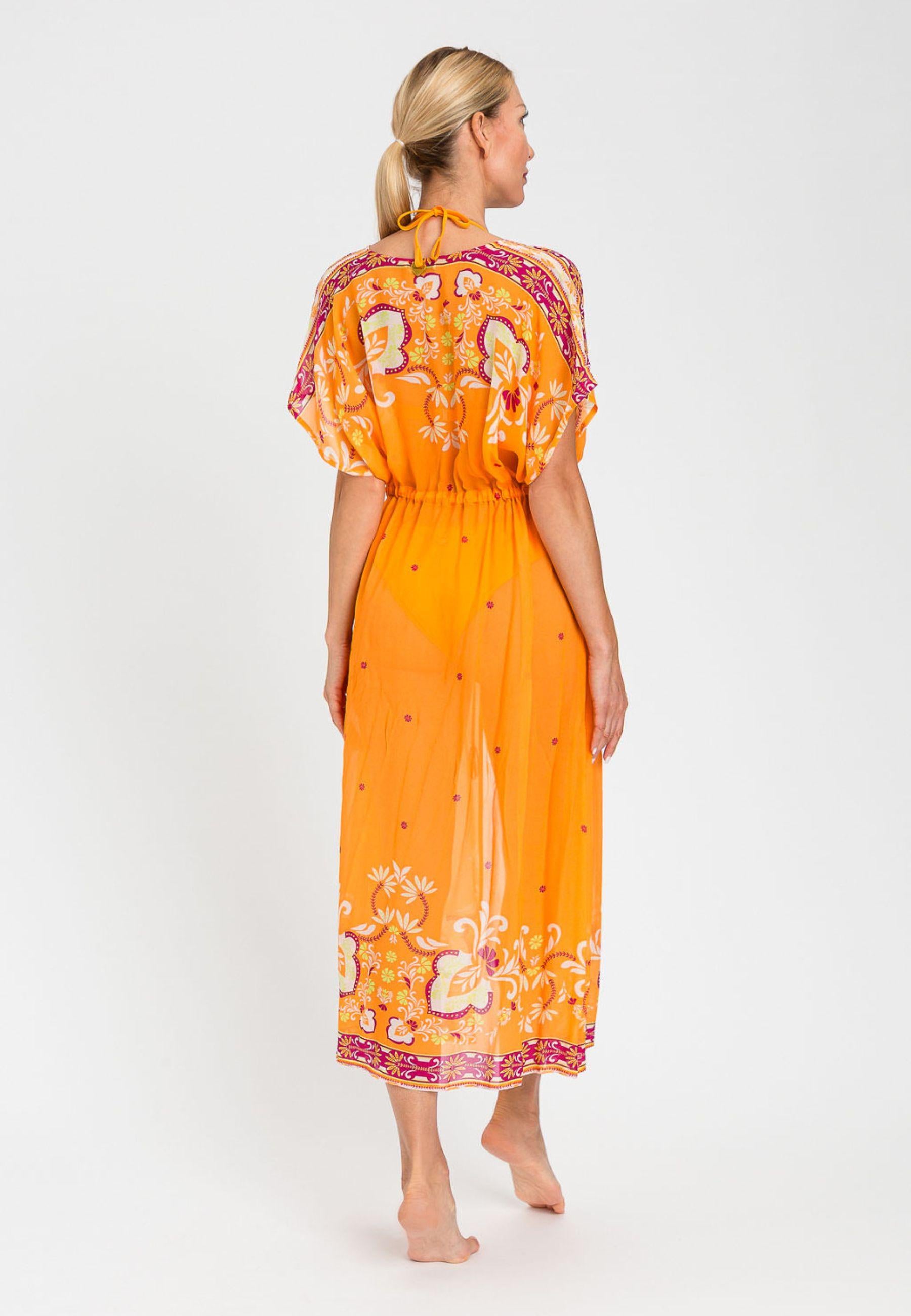 Twinset - Kimono lungo stampa paisley in viscosa 