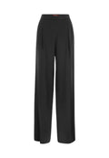 Pantalone Attila in Envers Satin Nero