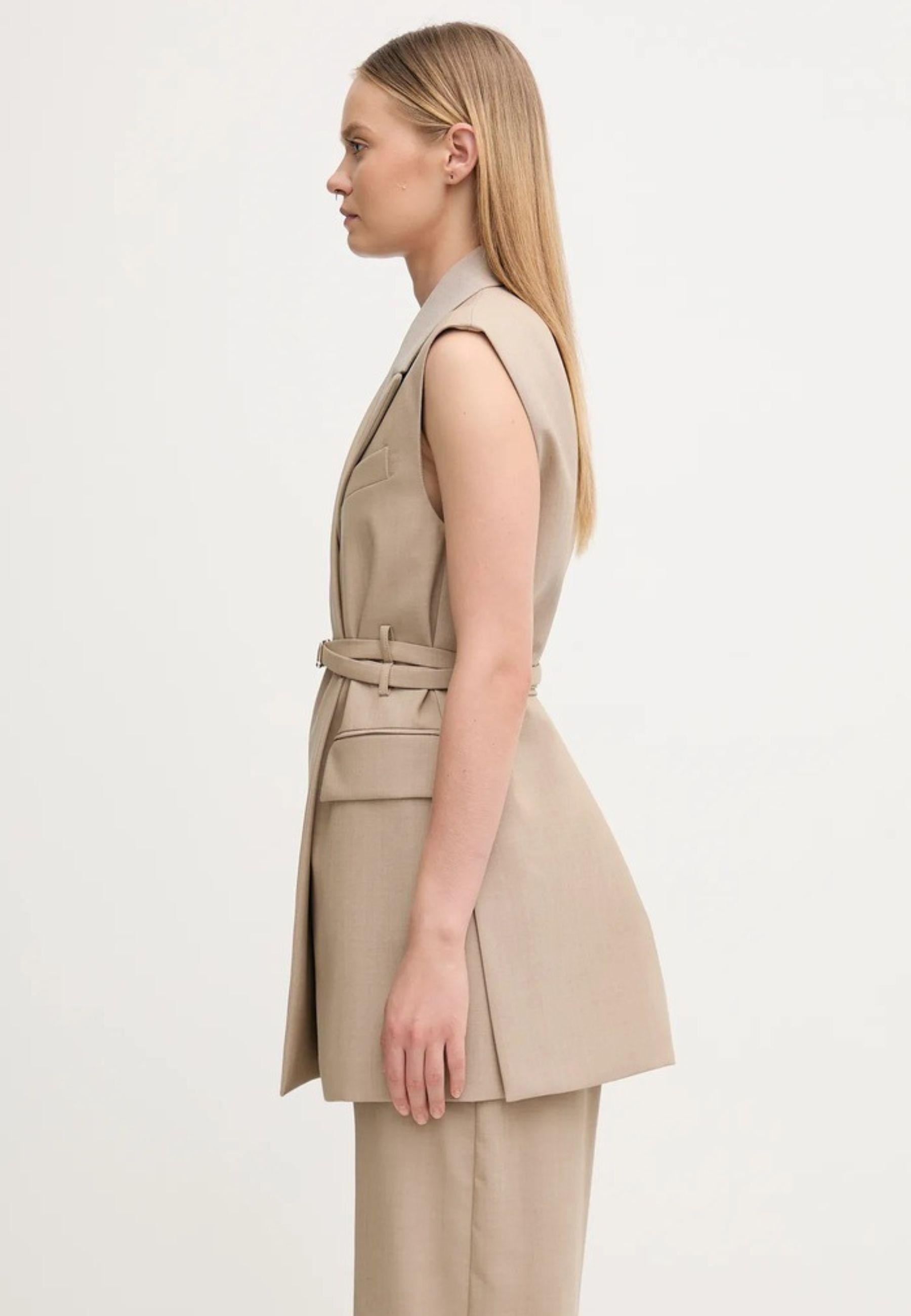 Sportmax Gilet CIURMA in pura lana vergine 