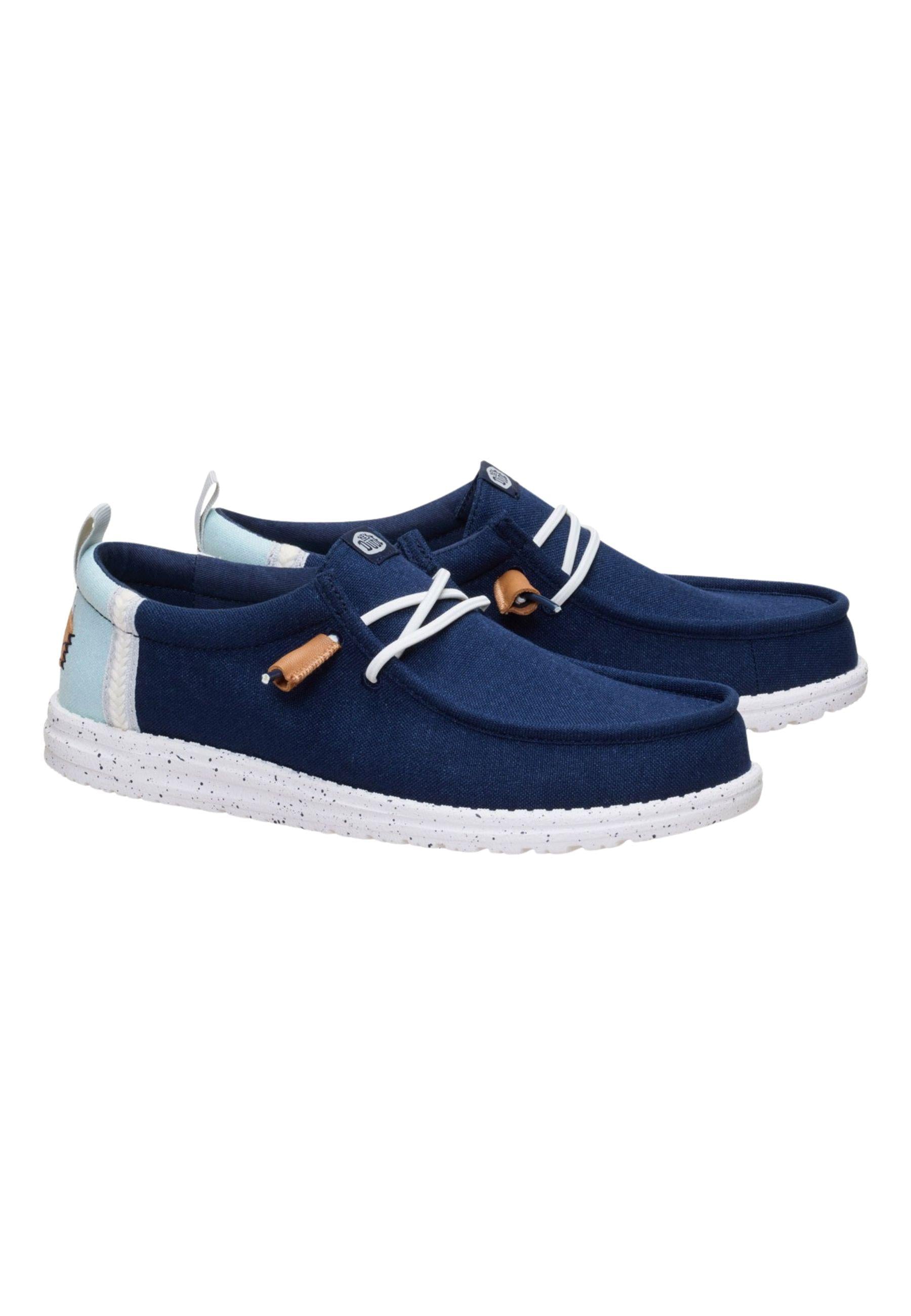 Wally Summer Linen da uomo - mocassino in tessuto effetto lino ultraleggero 