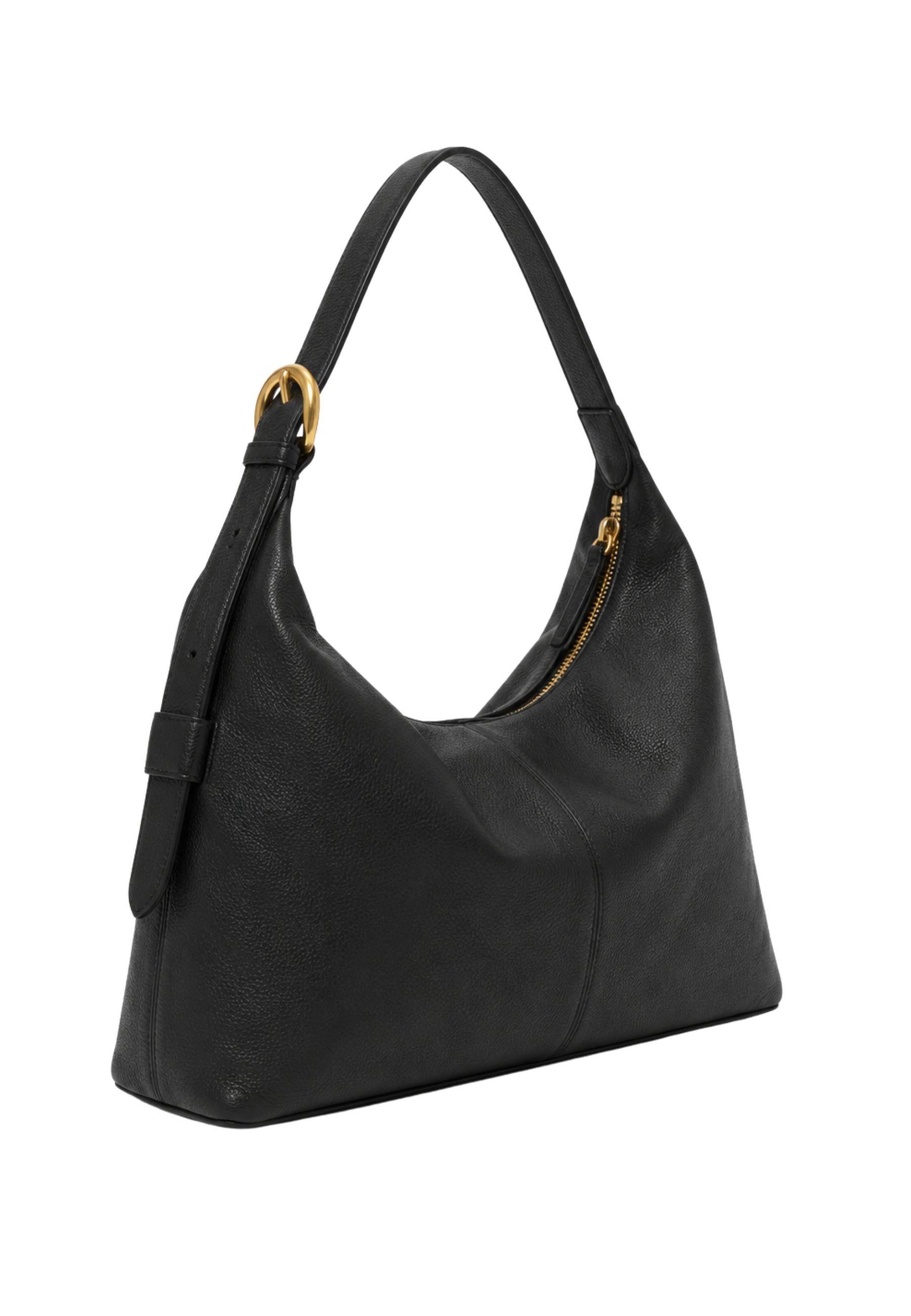 Twinset Milano Genuine Leather Hobo Bag 