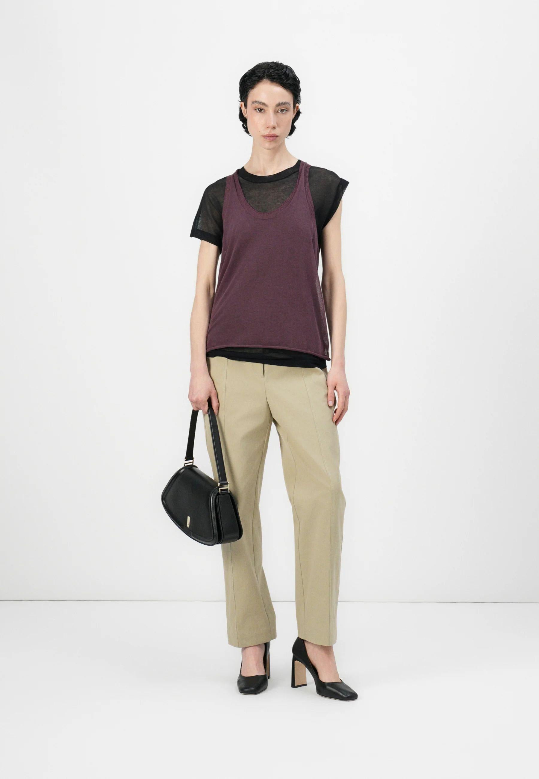 PINKO - MARK Maglia Crêpe | T-shirt Donna 