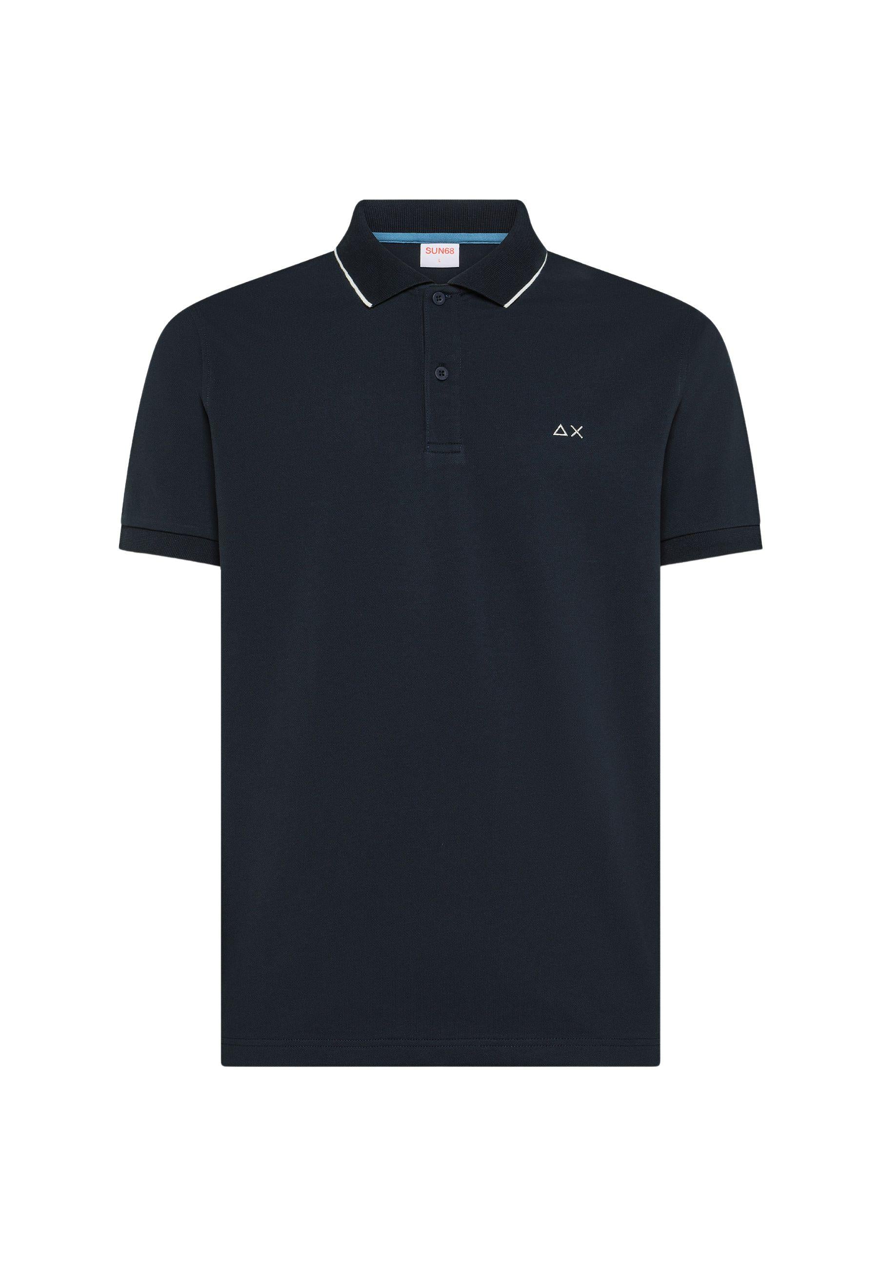 Polo SUN68 in cotone stretch 