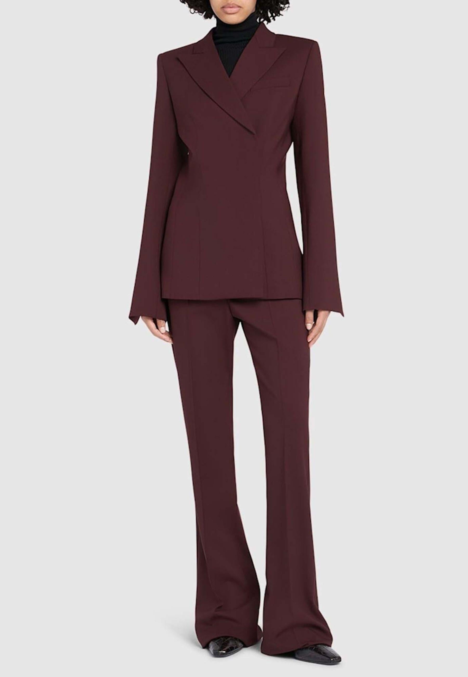 Sportmax Giacca sartoriale in lana vergine 