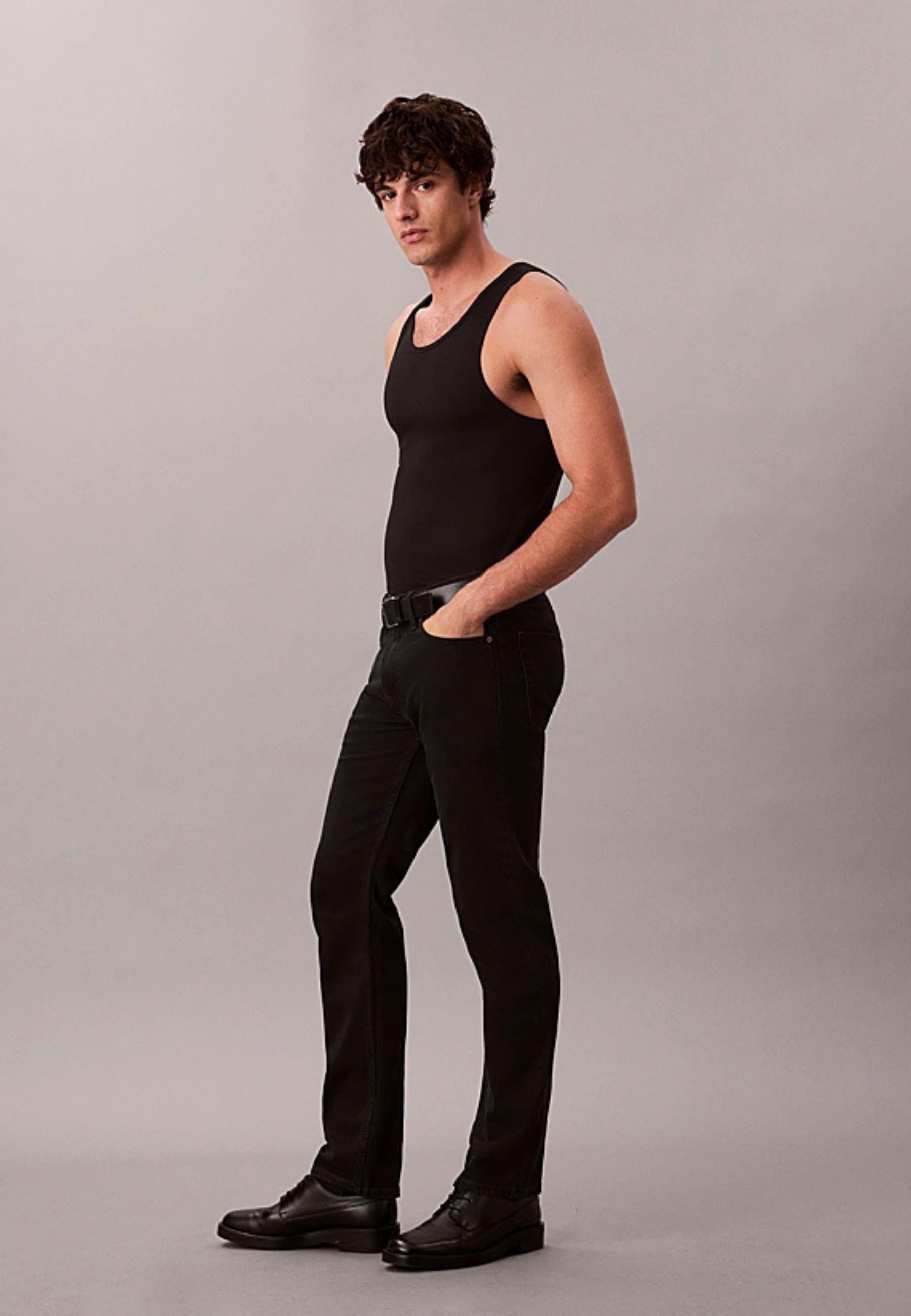 Slim Straight Jeans 