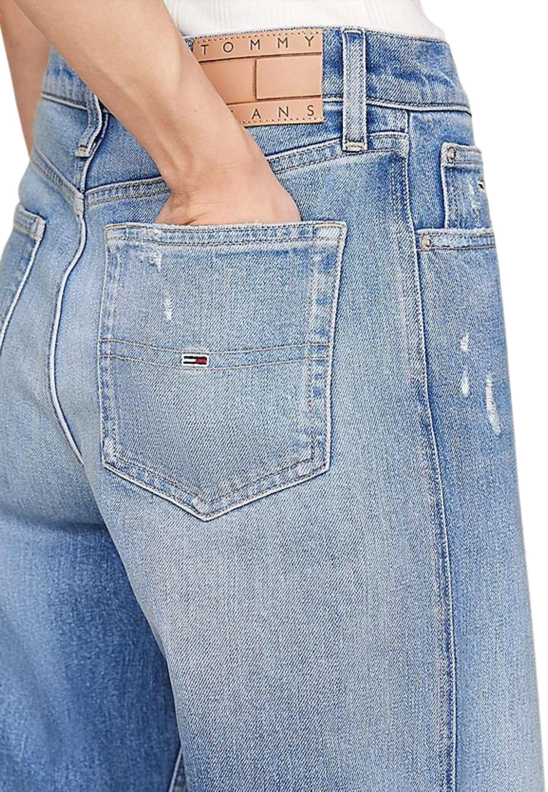 Jeans distressed Betsy baggy fit a vita media 