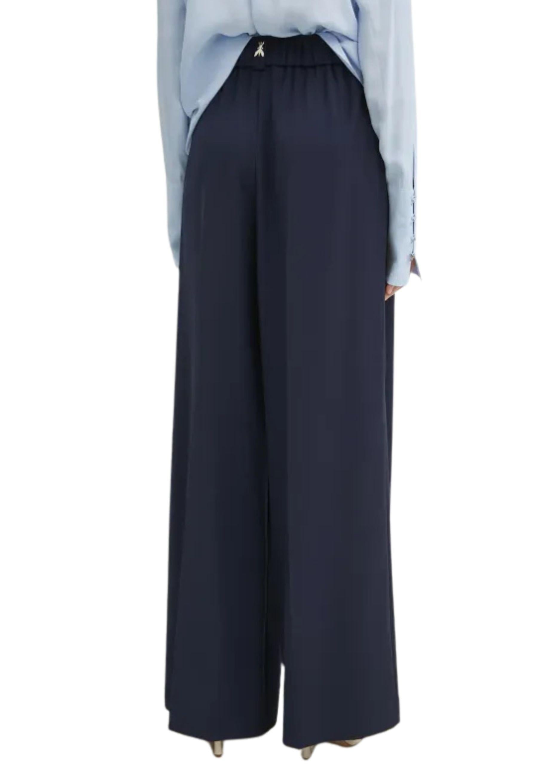 Pantaloni donna colore blu navy 
