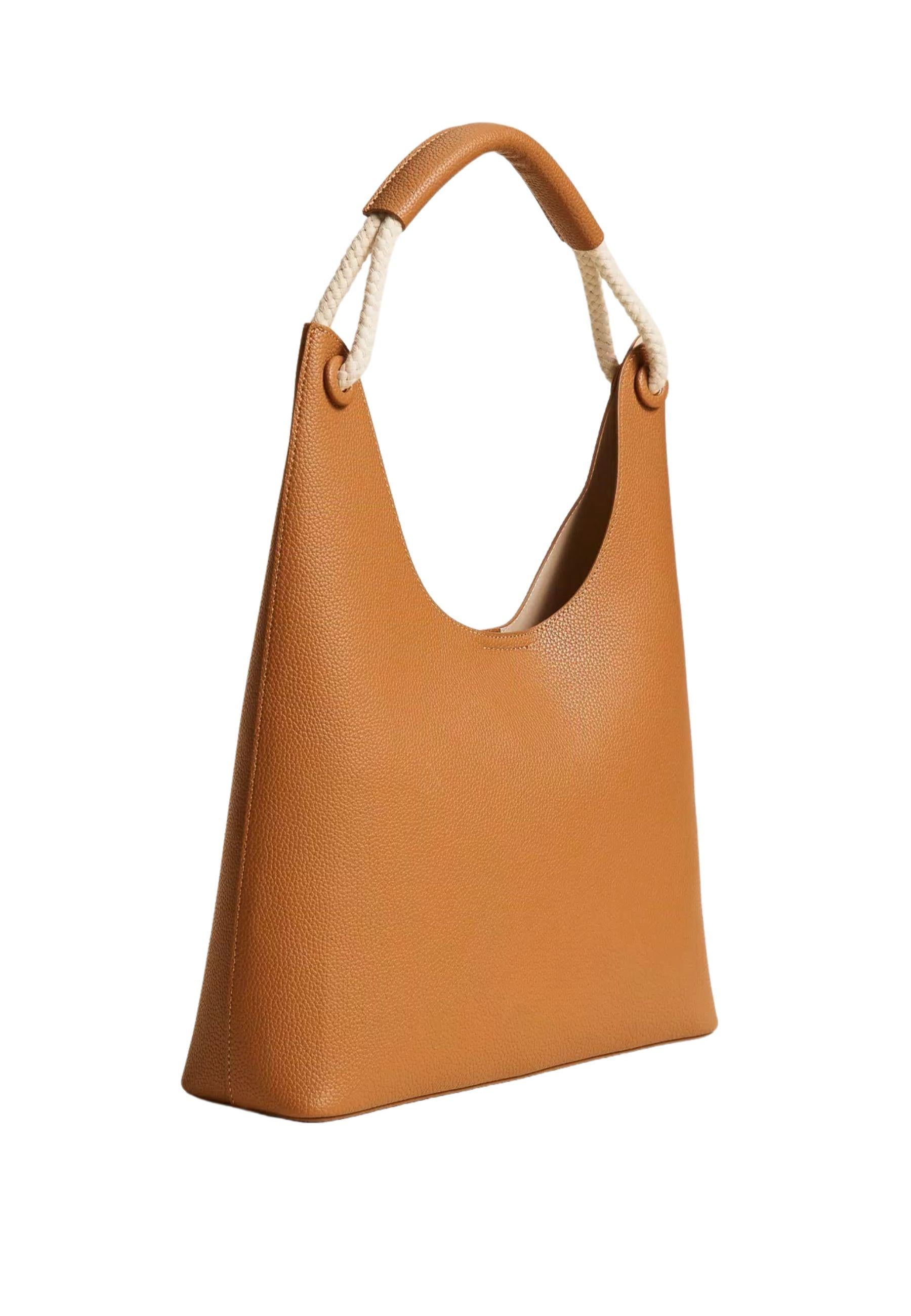 Borsa Hobo con Manico in Corda 