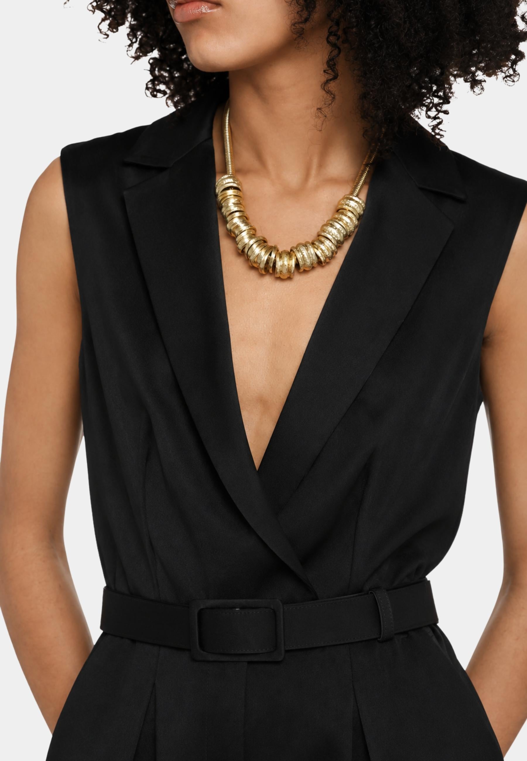 Max Mara Studio - Tuta Scrigno in raso 