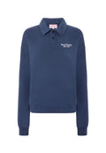 MC2 Saint Barth - Felpa Berenice blu con ricamo Saint Barth Sport Club
