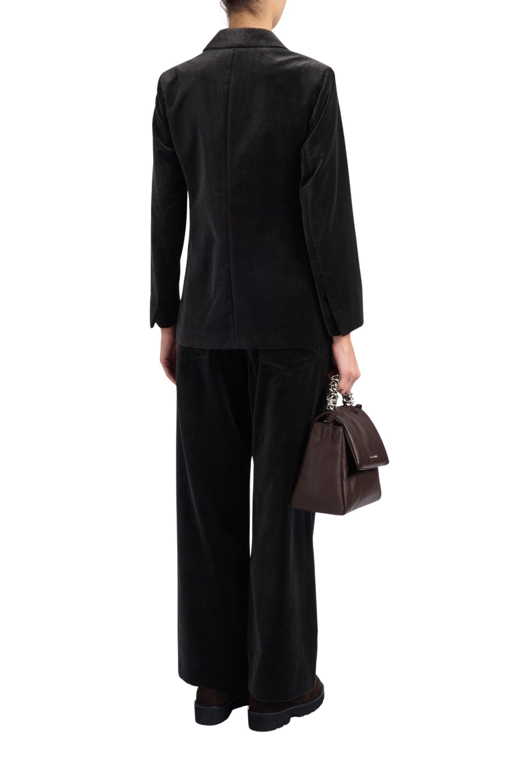 'S Max Mara - Pantalone Caucaso in velluto di cotone 