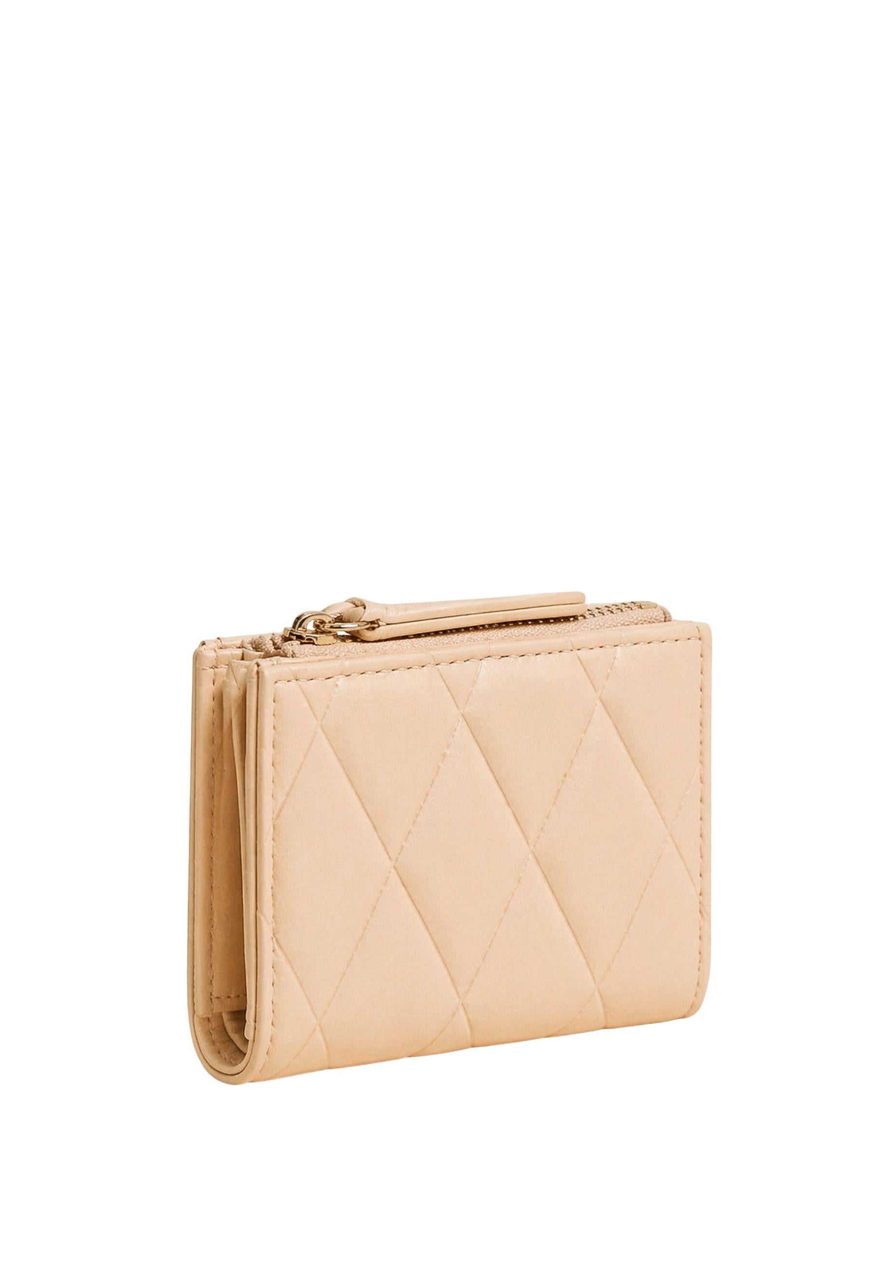 Portafoglio effetto pelle quilted 