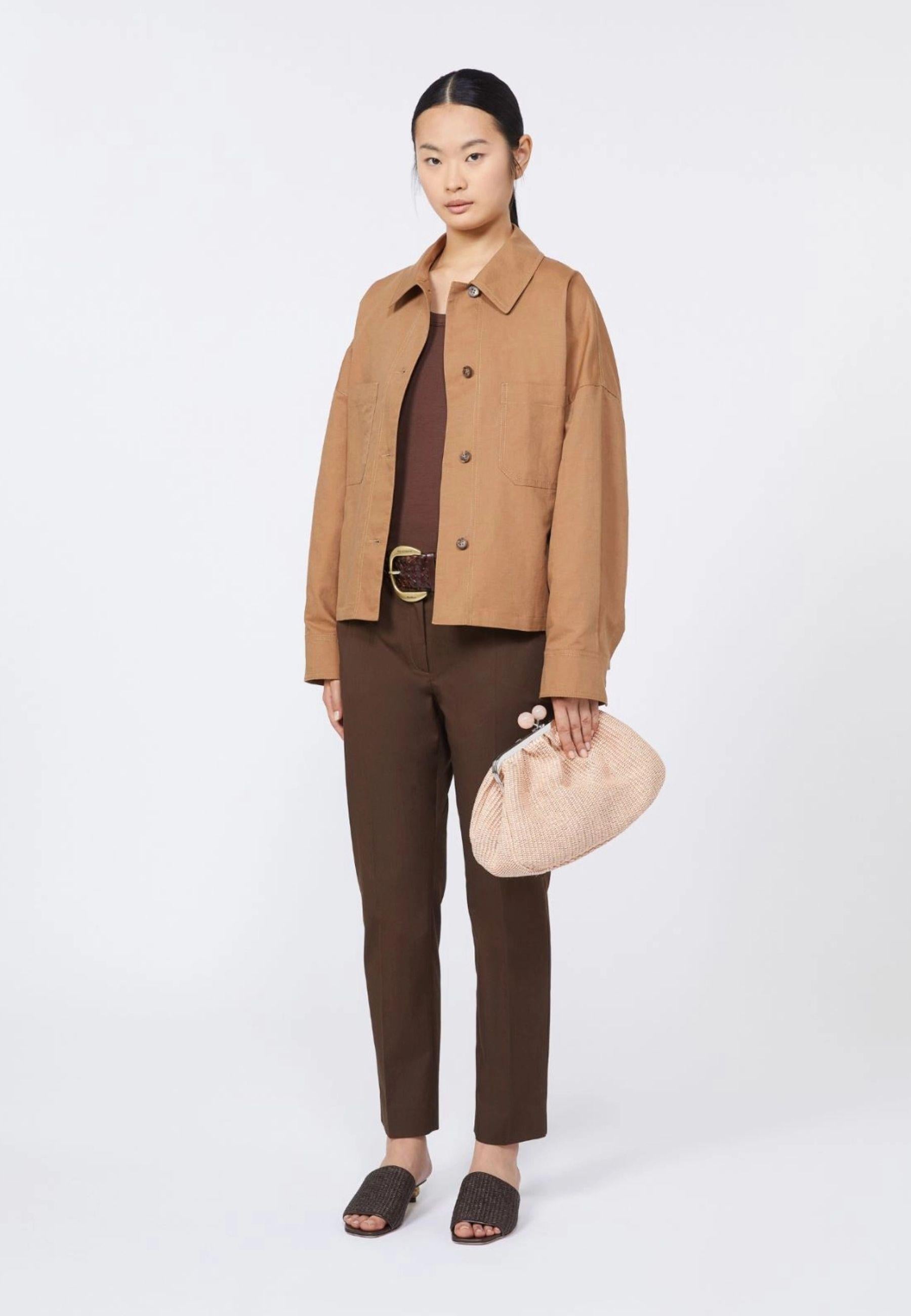 Weekend Max Mara - Pasticcino Bag Medium effetto rafia 