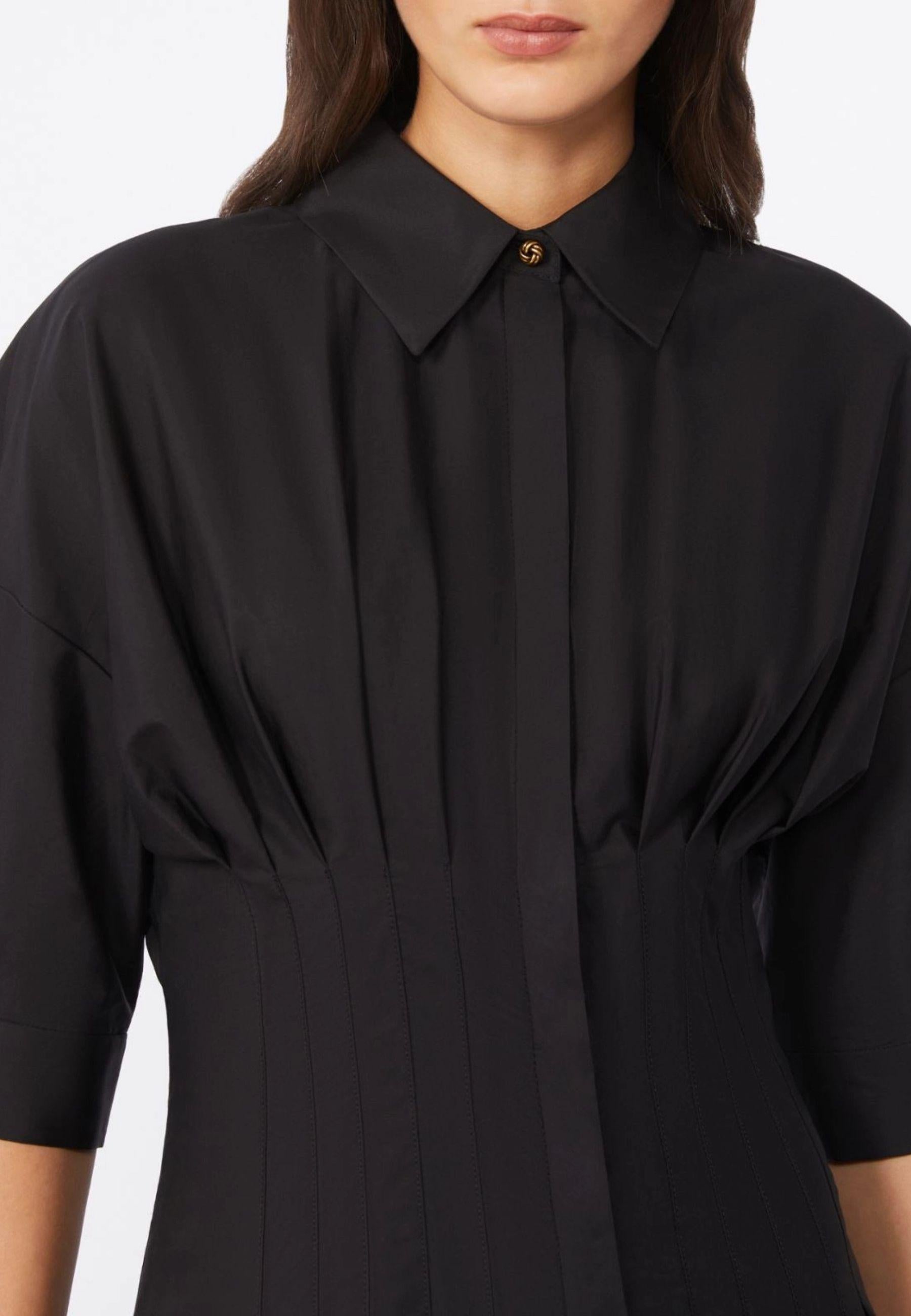 Max Mara Studio - Abito lungo in popeline di cotone 
