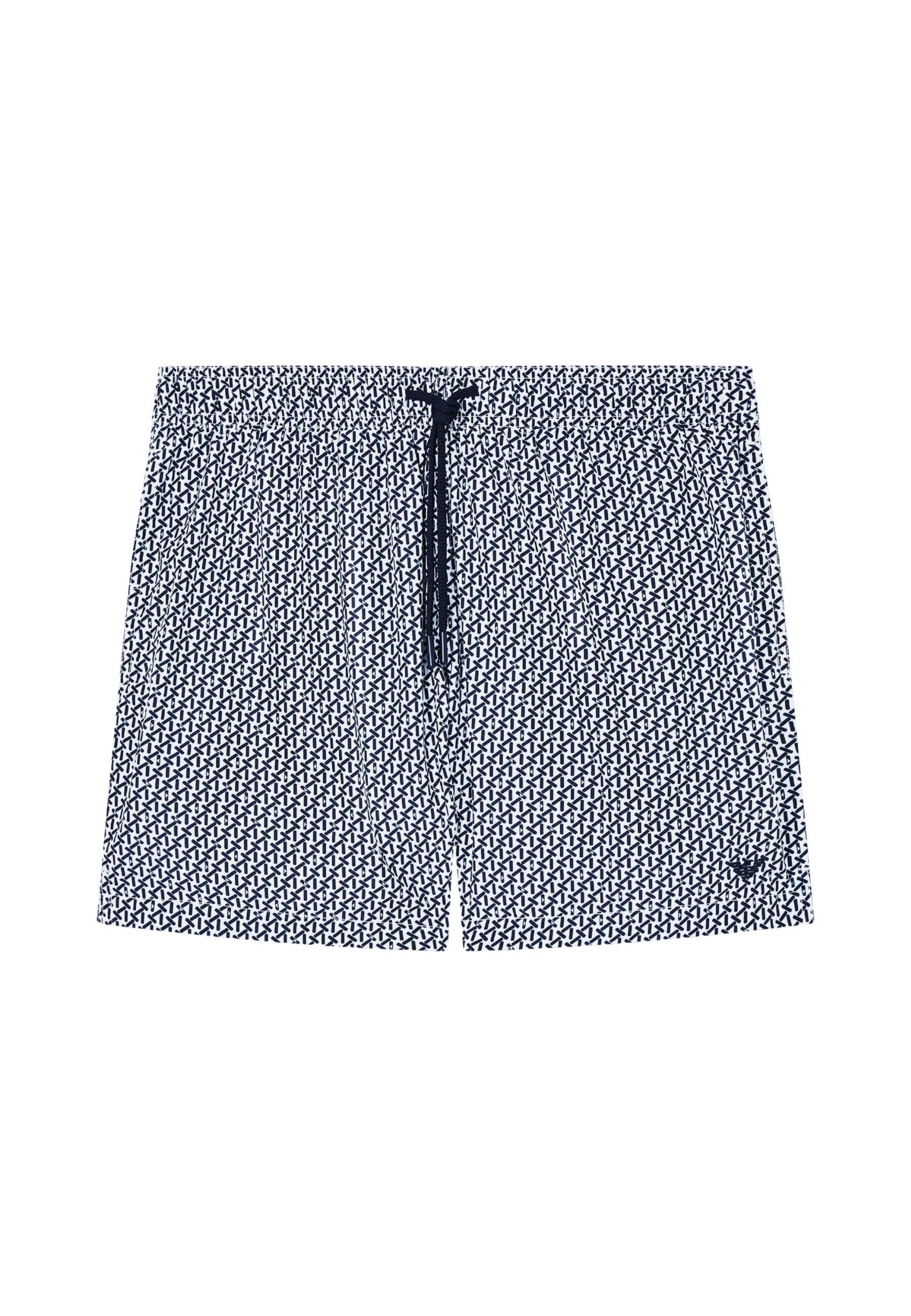 Costume shorts con stampa decorativa all over 