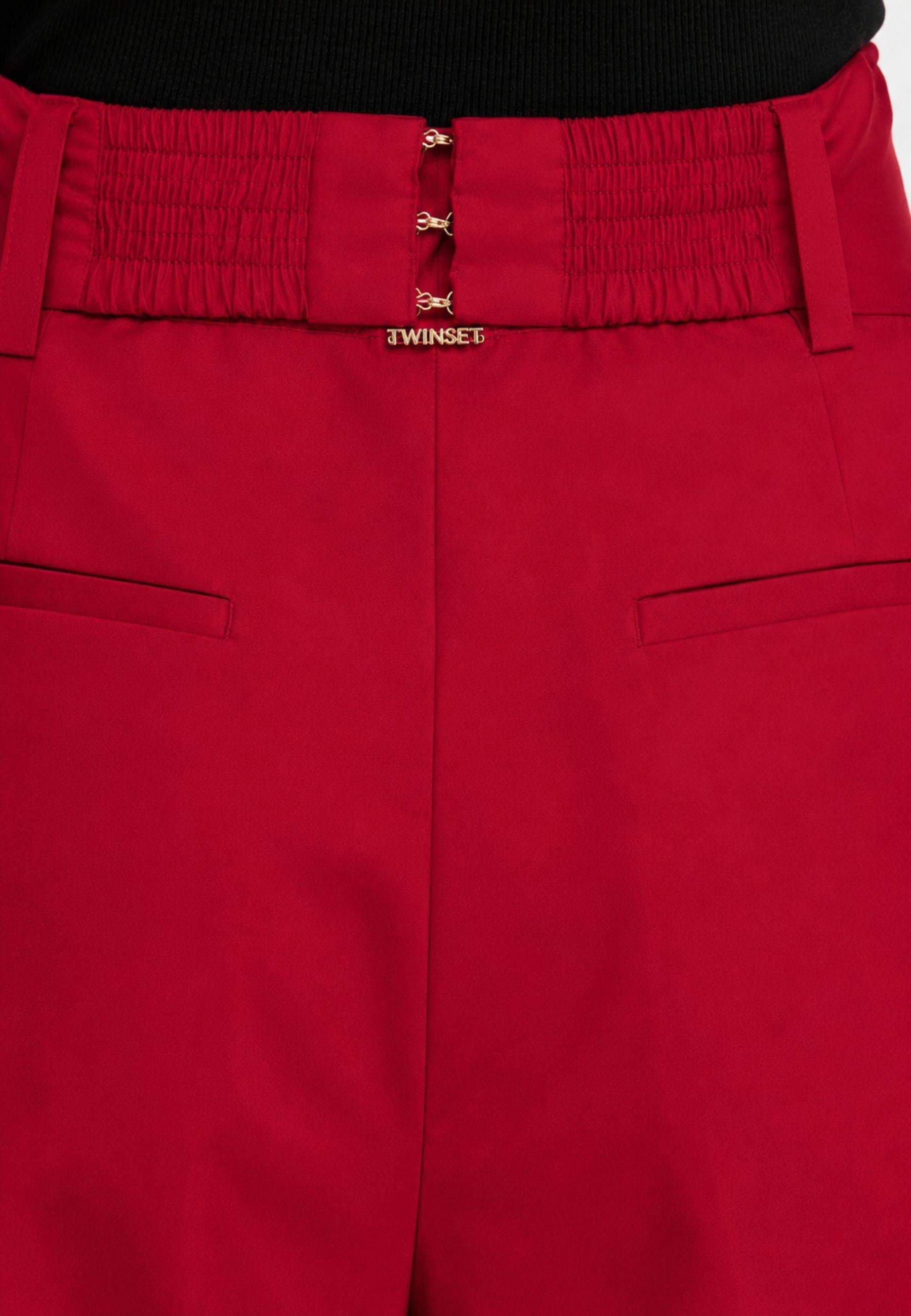 Pantalone Twinset in cotone stretch 