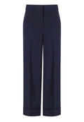 Essentiel Antwerp - Pantalone Cropped IMO Blu Navy