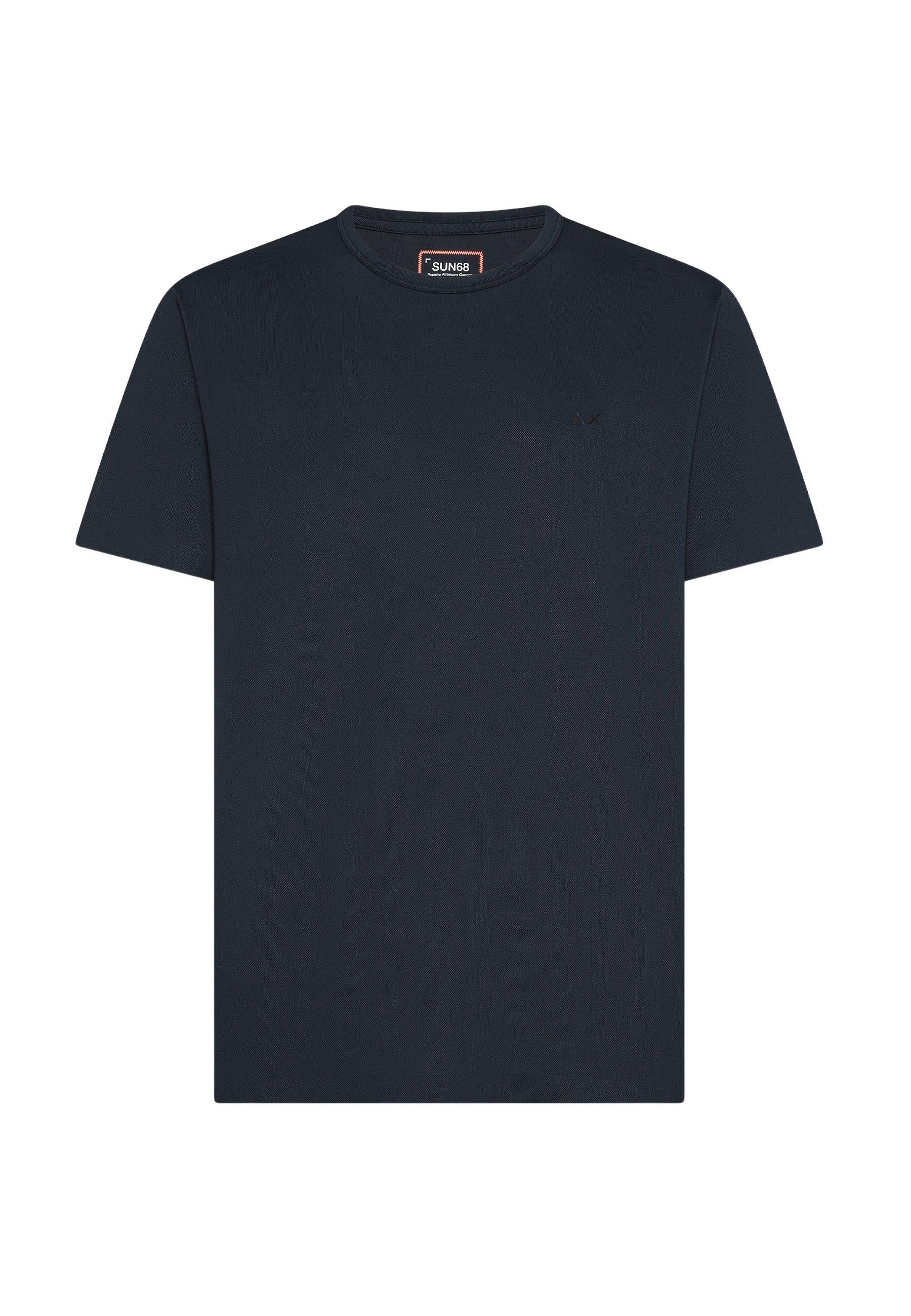 SUN68 - T-shirt Tech in Piquet 