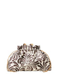 Shopper aus Canvas mit Botanical-Print
