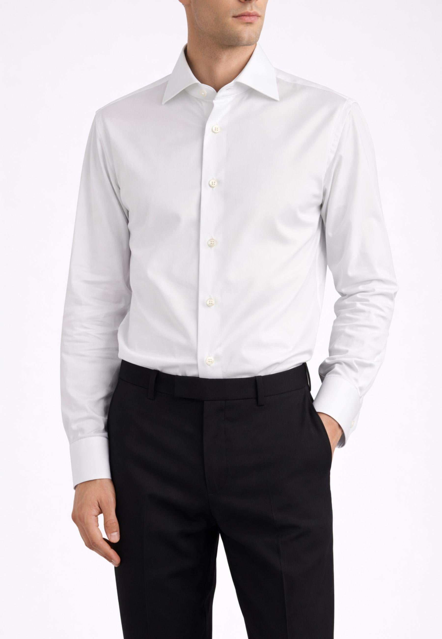 Alessandro Gherardi - Camicia sartoriale in puro cotone 
